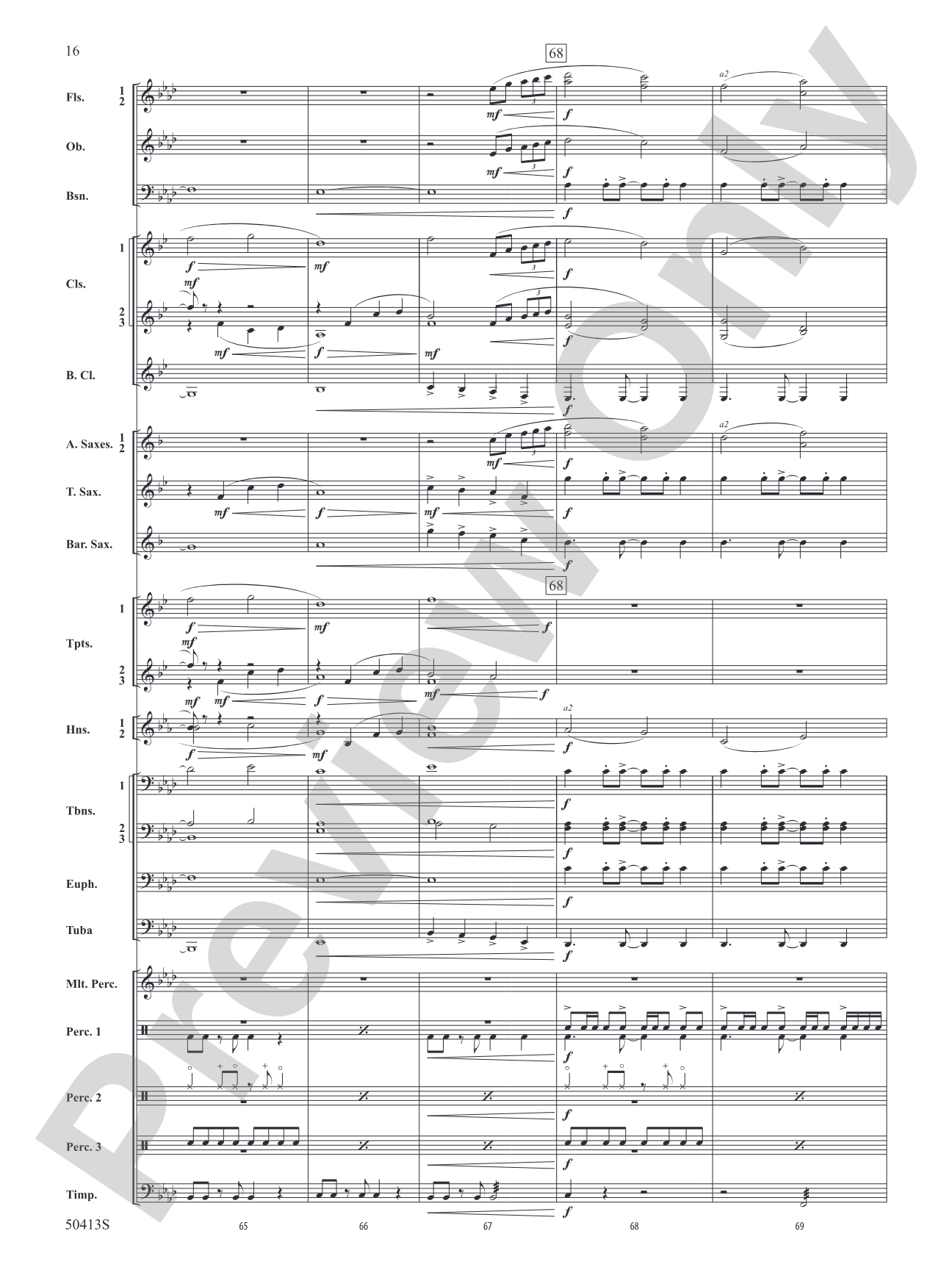 Entranced: Concert Band Conductor Score & Parts