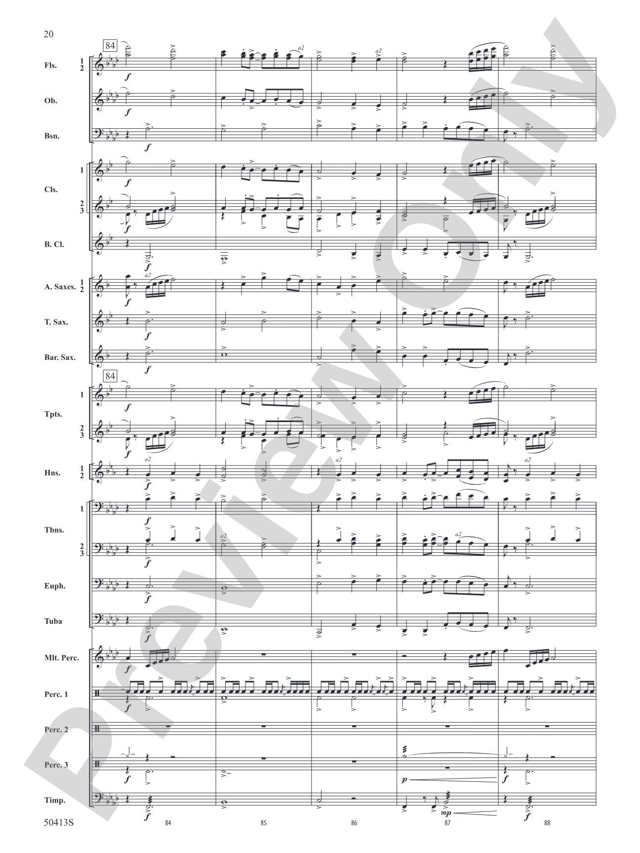 Entranced: Concert Band Conductor Score & Parts