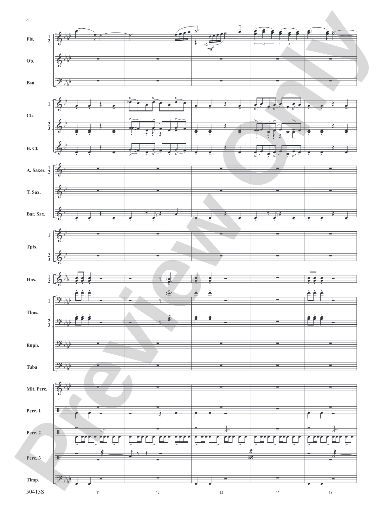 Entranced: Concert Band Conductor Score & Parts