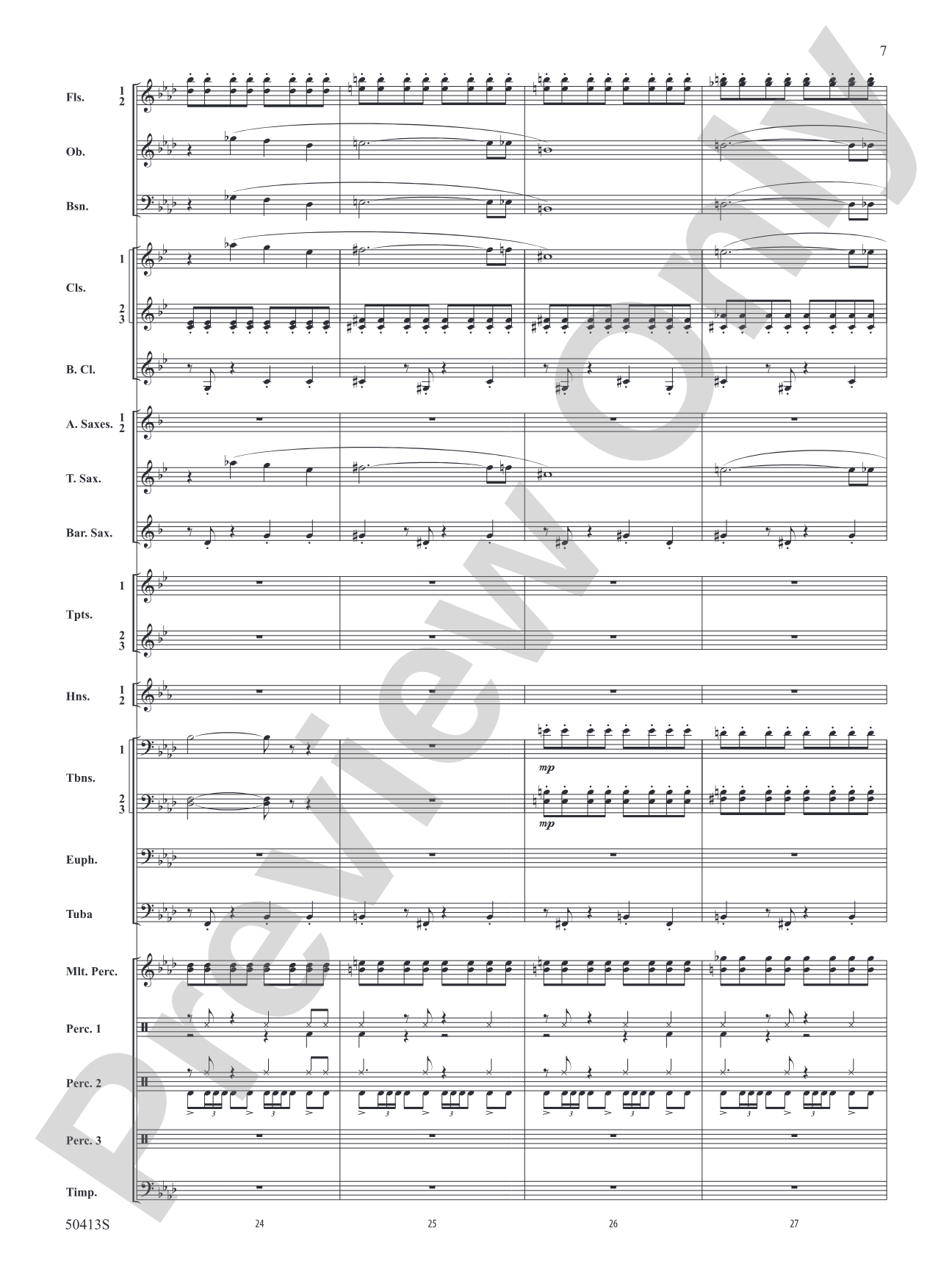 Entranced: Concert Band Conductor Score & Parts