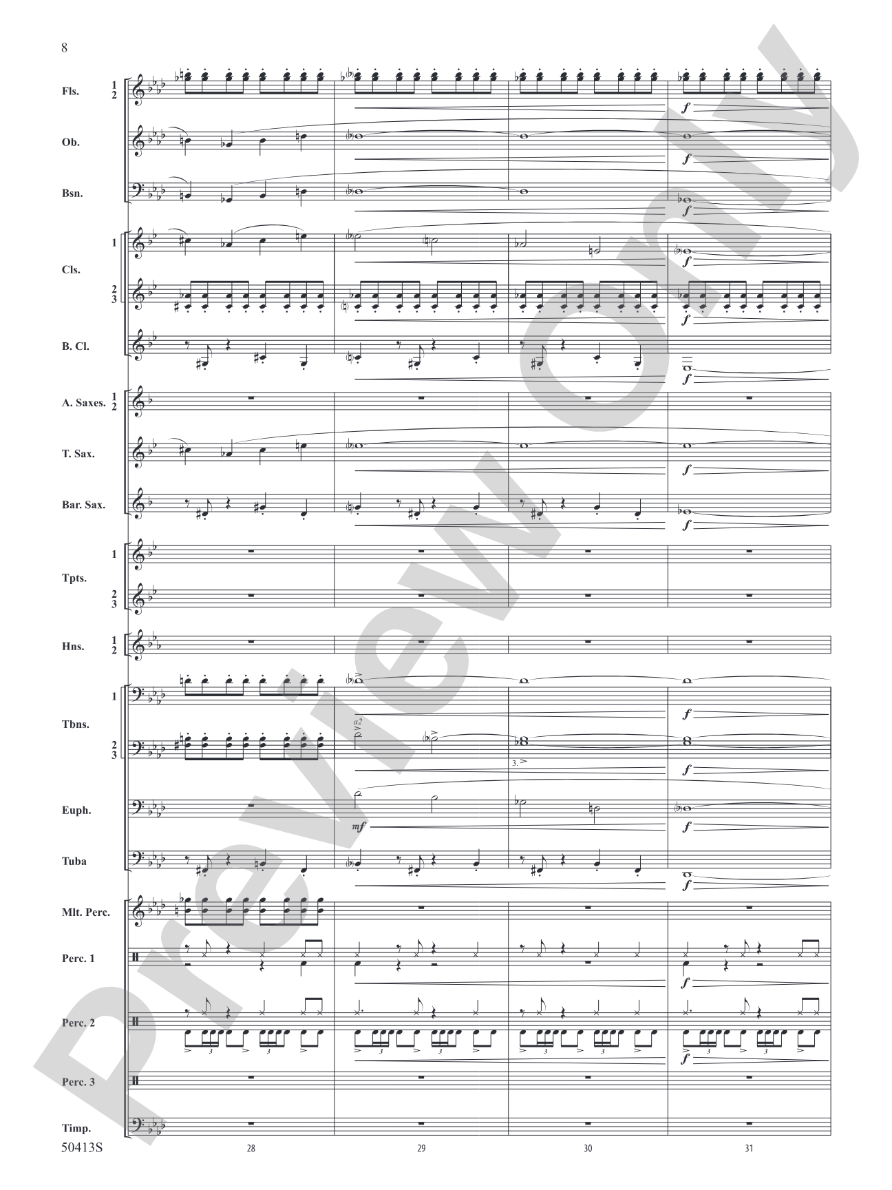 Entranced: Concert Band Conductor Score & Parts