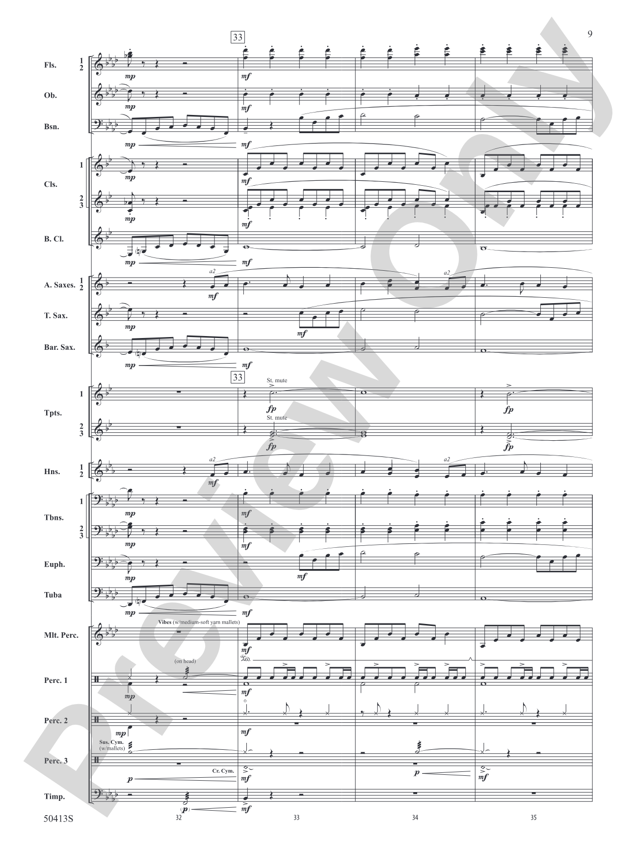 Entranced: Concert Band Conductor Score & Parts