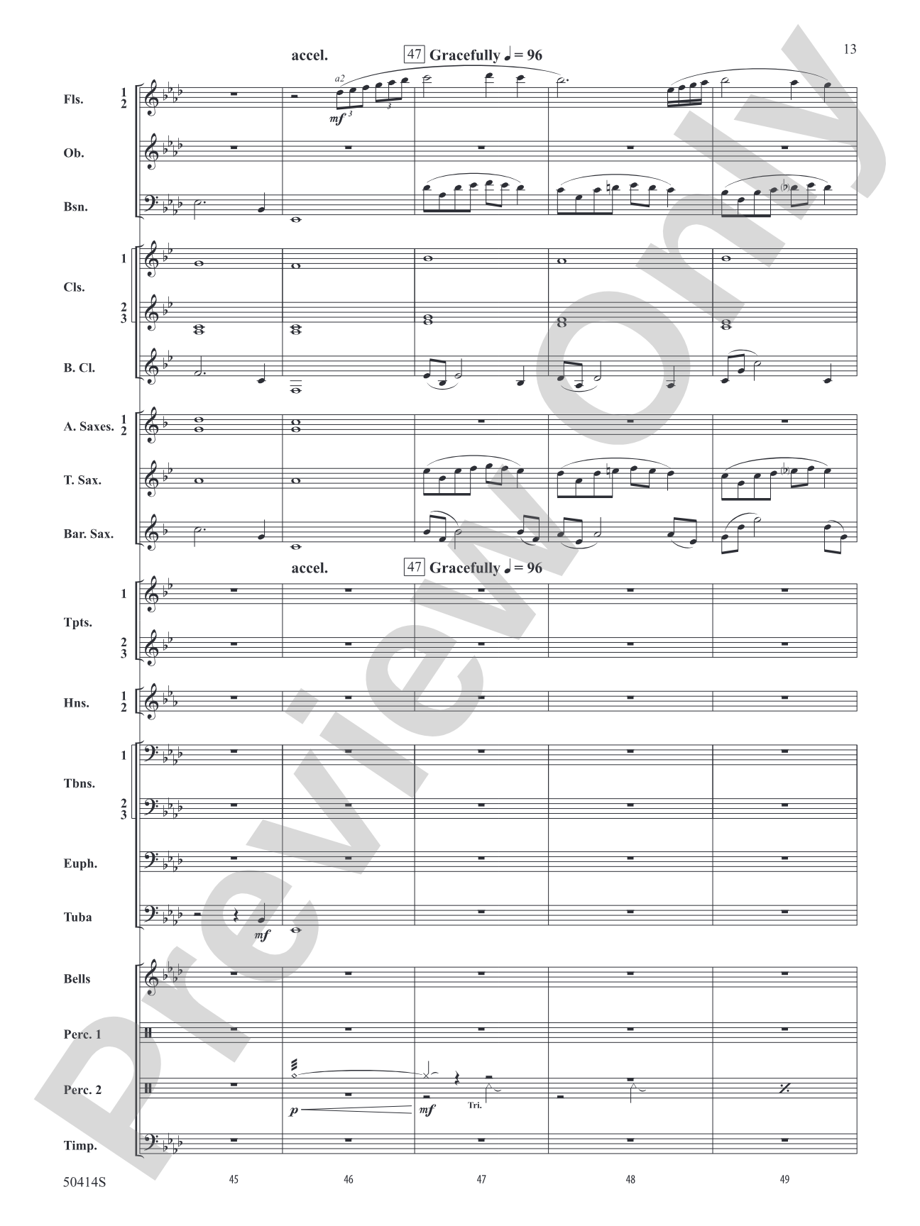 Con Spirito: Concert Band Conductor Score & Parts