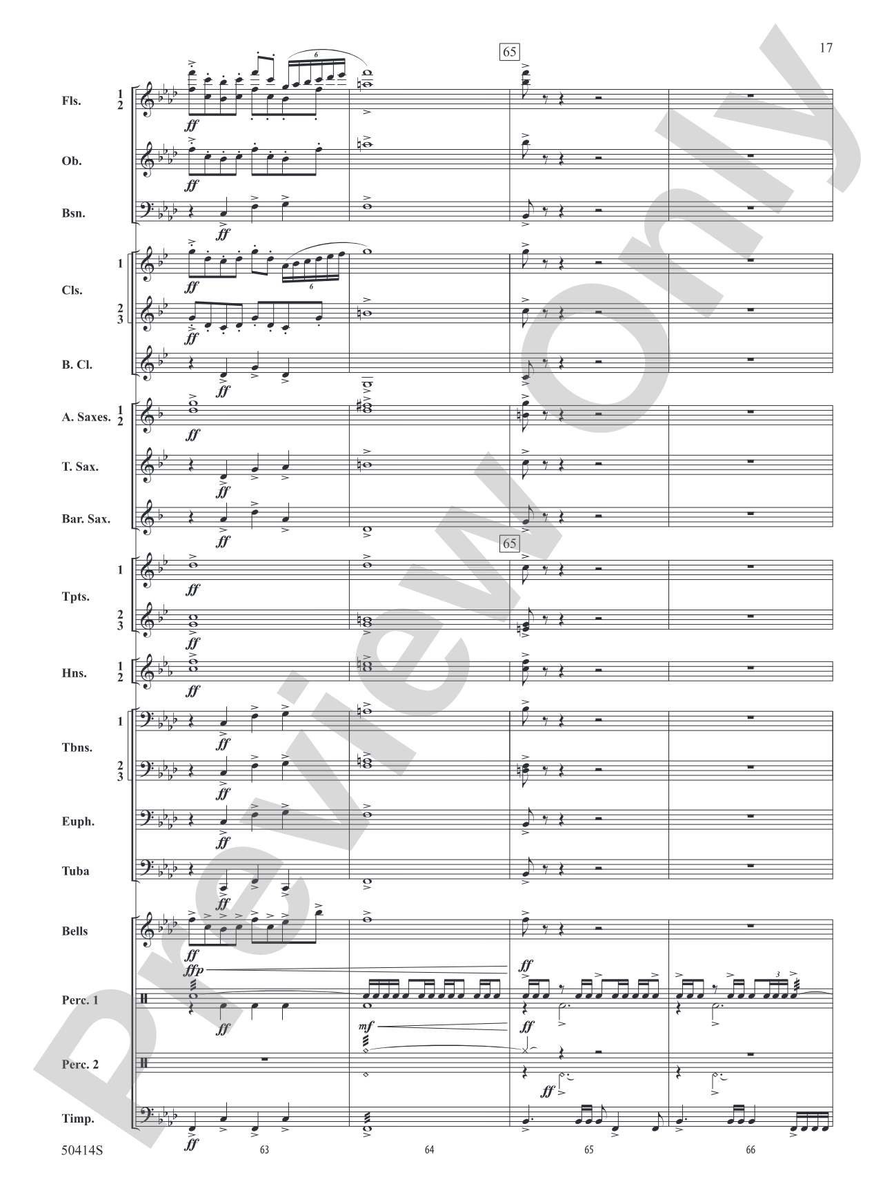 Con Spirito: Concert Band Conductor Score & Parts