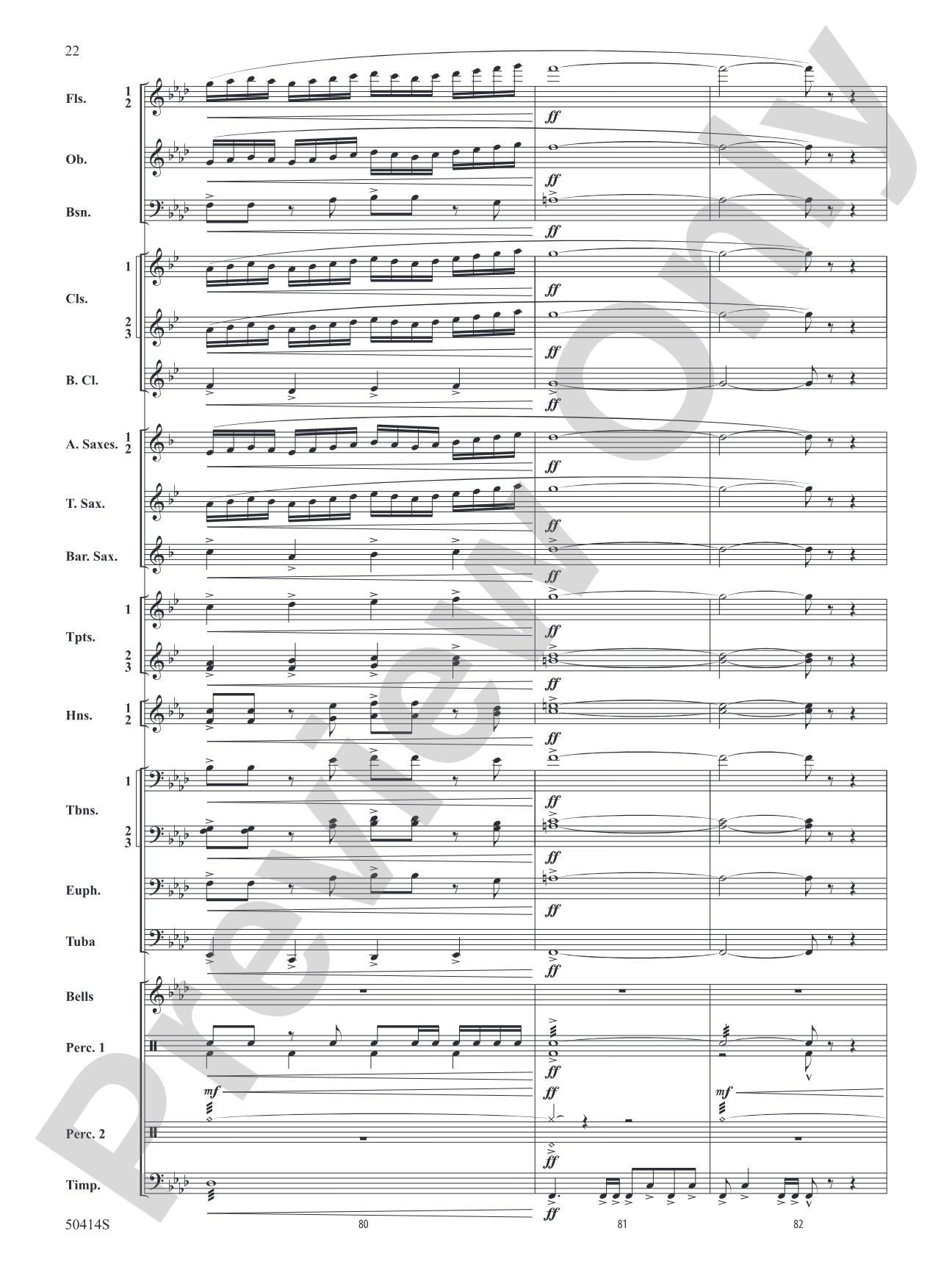Con Spirito: Concert Band Conductor Score & Parts