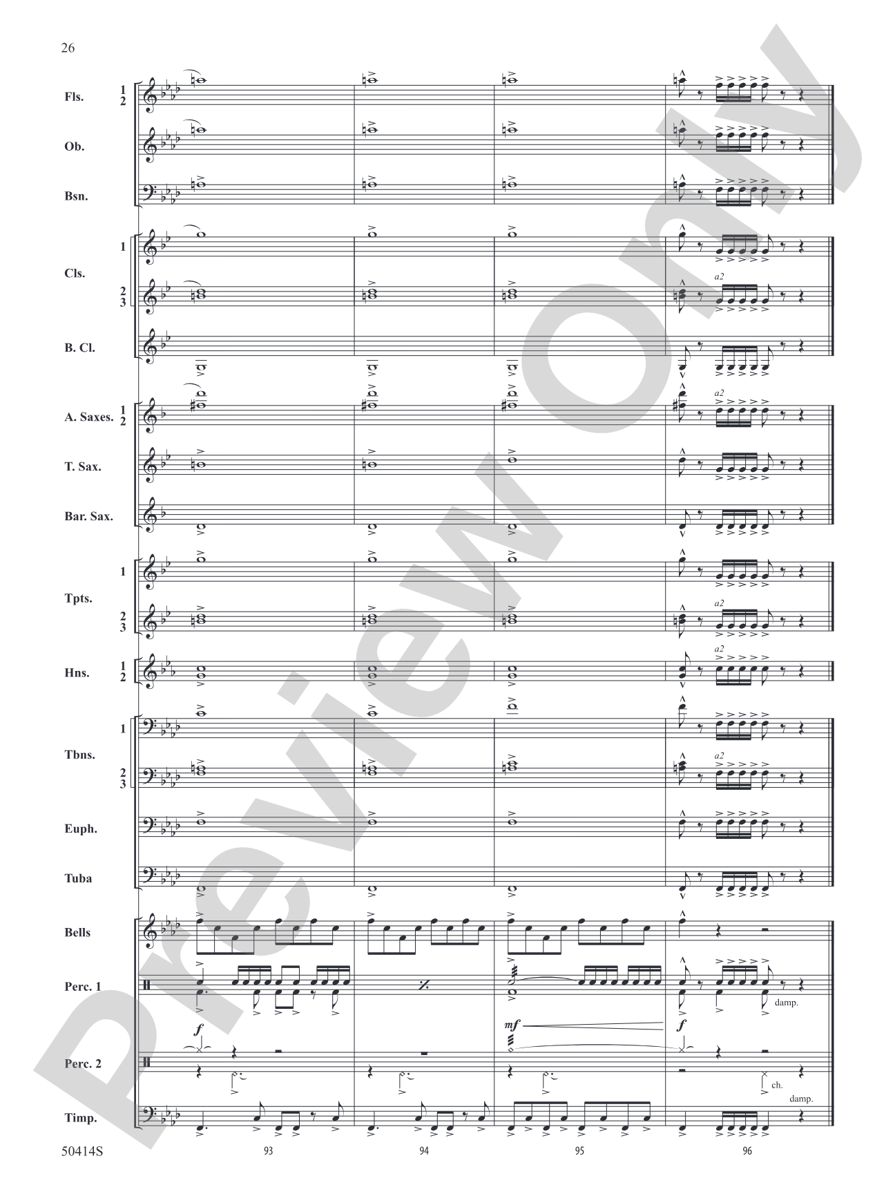 Con Spirito: Concert Band Conductor Score & Parts