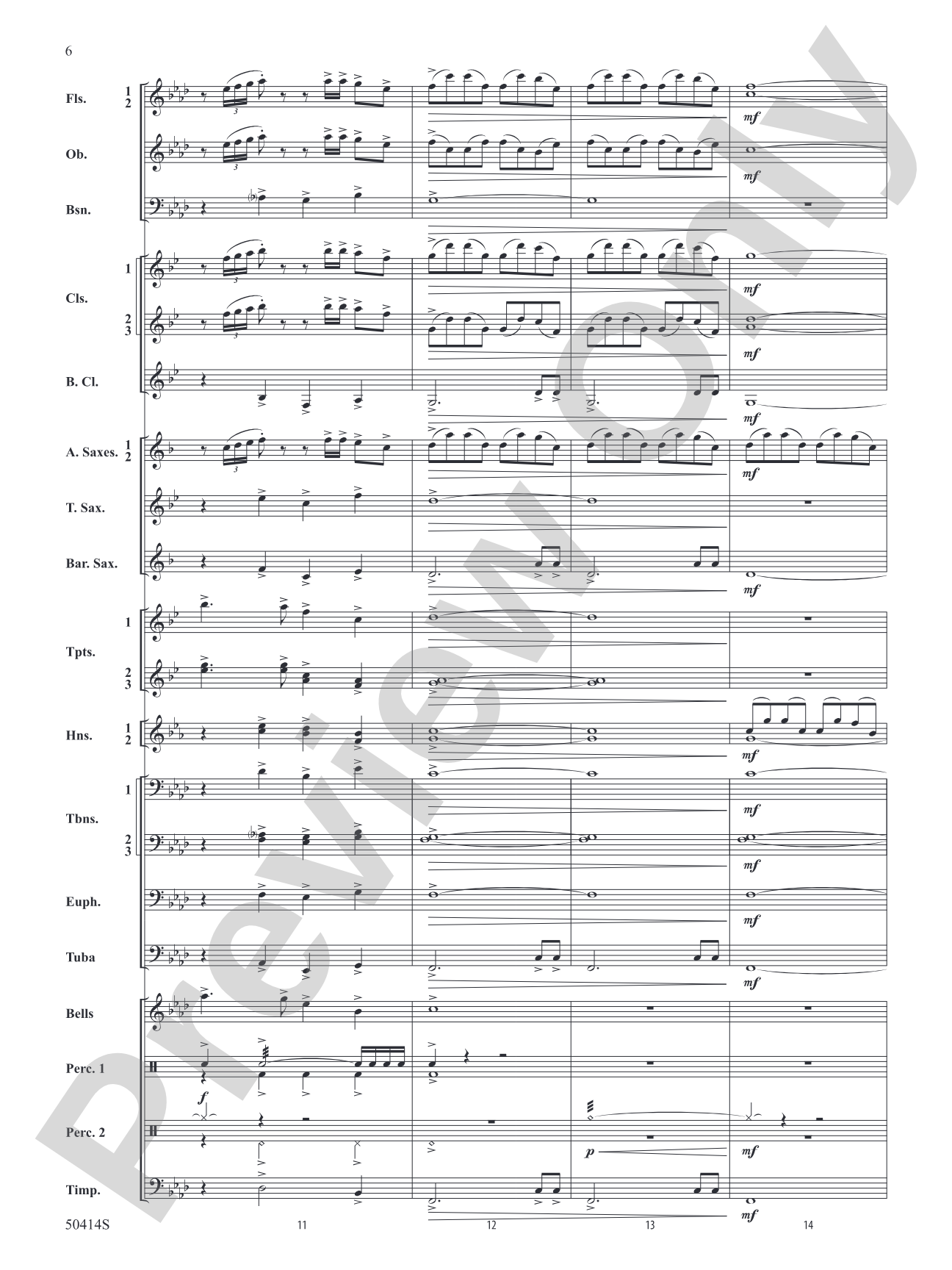 Con Spirito: Concert Band Conductor Score & Parts