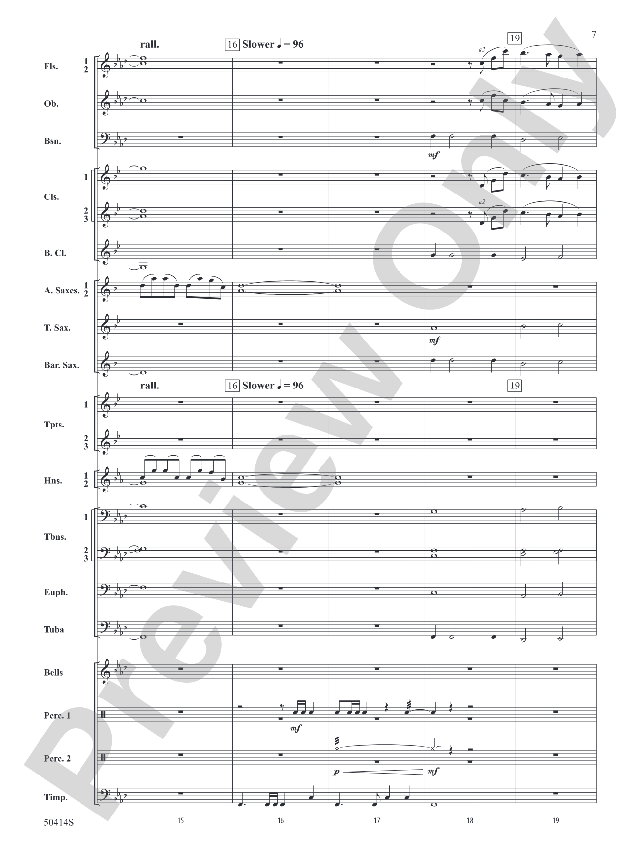 Con Spirito: Concert Band Conductor Score & Parts