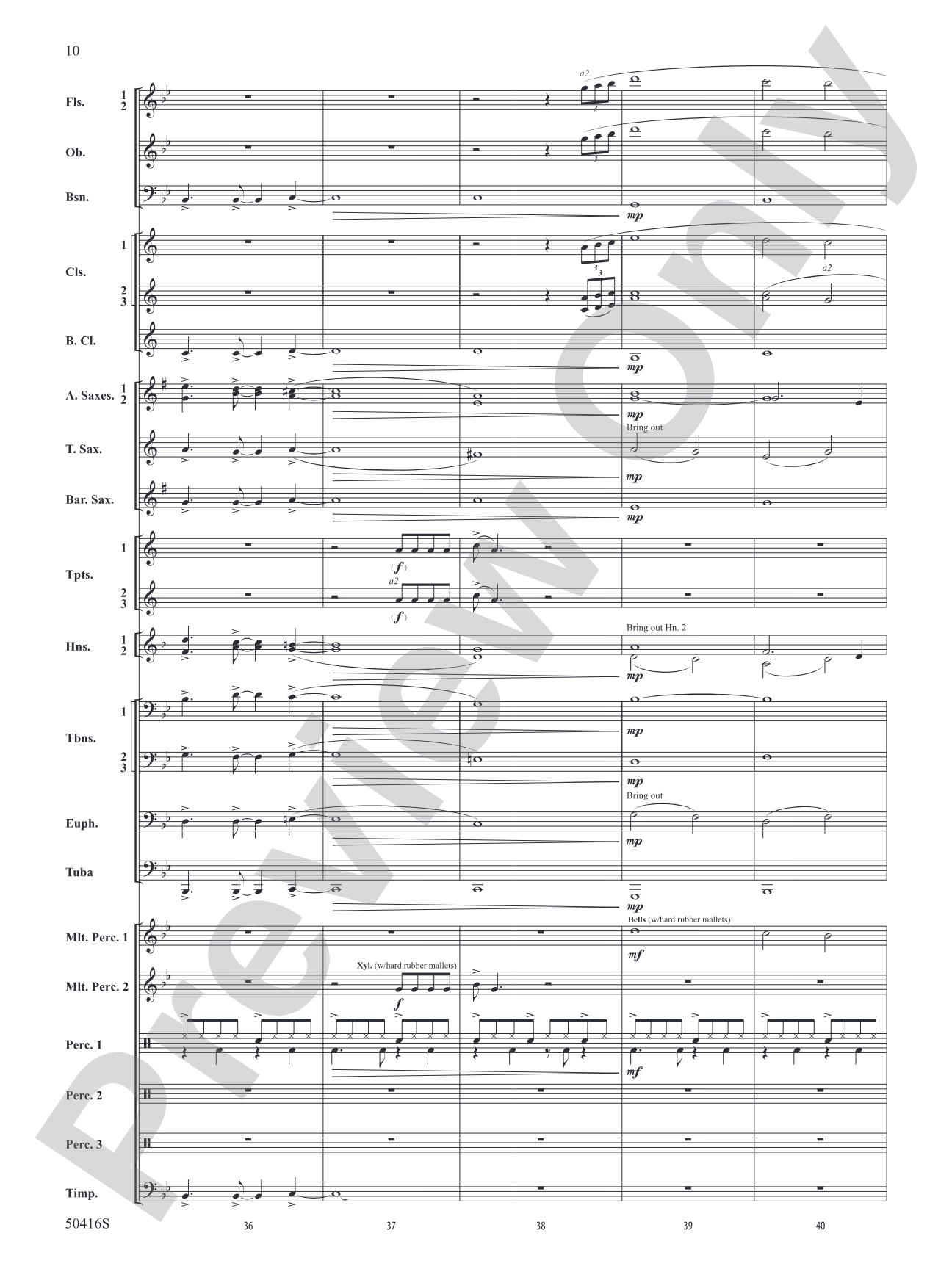 Heist: Concert Band Conductor Score & Parts