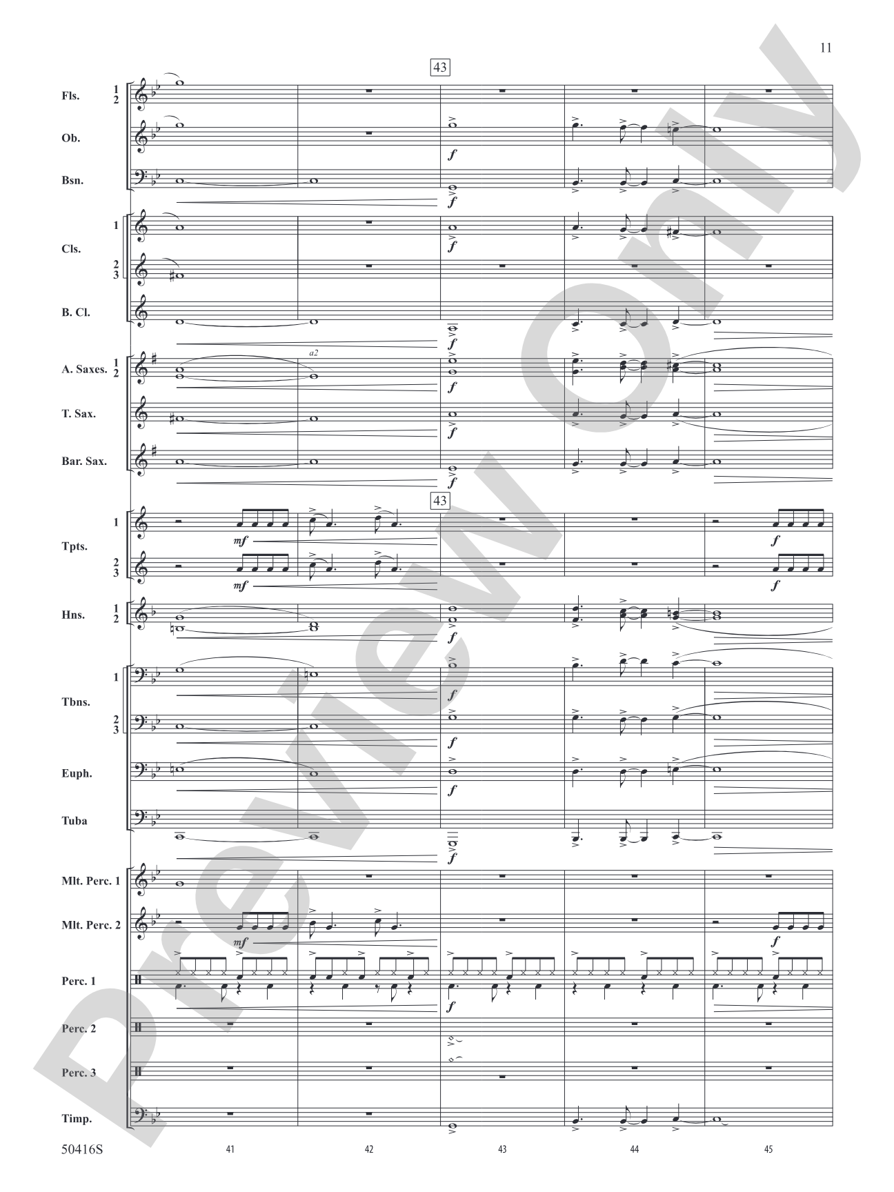 Heist: Concert Band Conductor Score & Parts