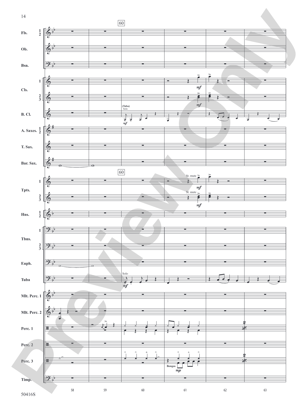 Heist: Concert Band Conductor Score & Parts