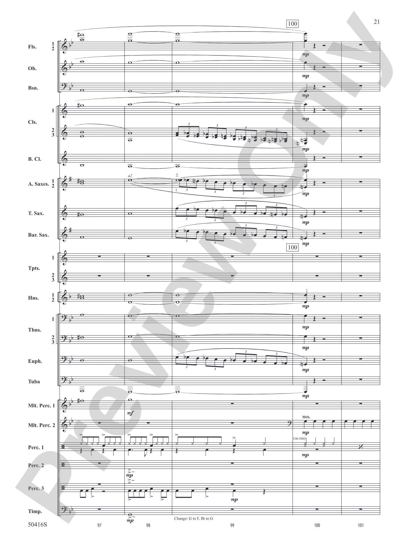 Heist: Concert Band Conductor Score & Parts