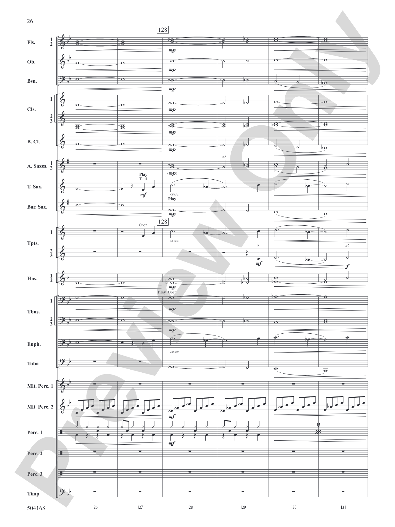 Heist: Concert Band Conductor Score & Parts