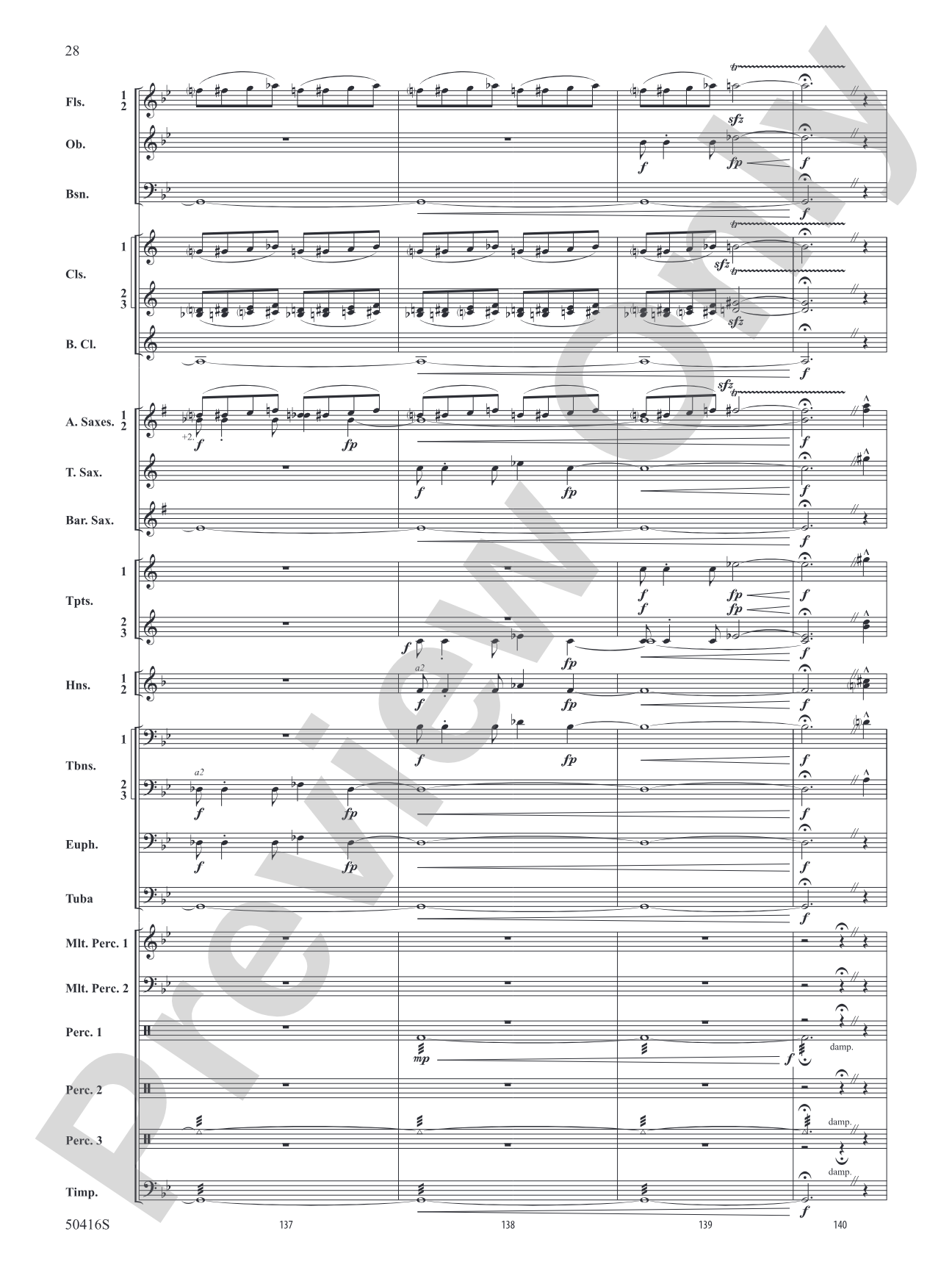 Heist: Concert Band Conductor Score & Parts