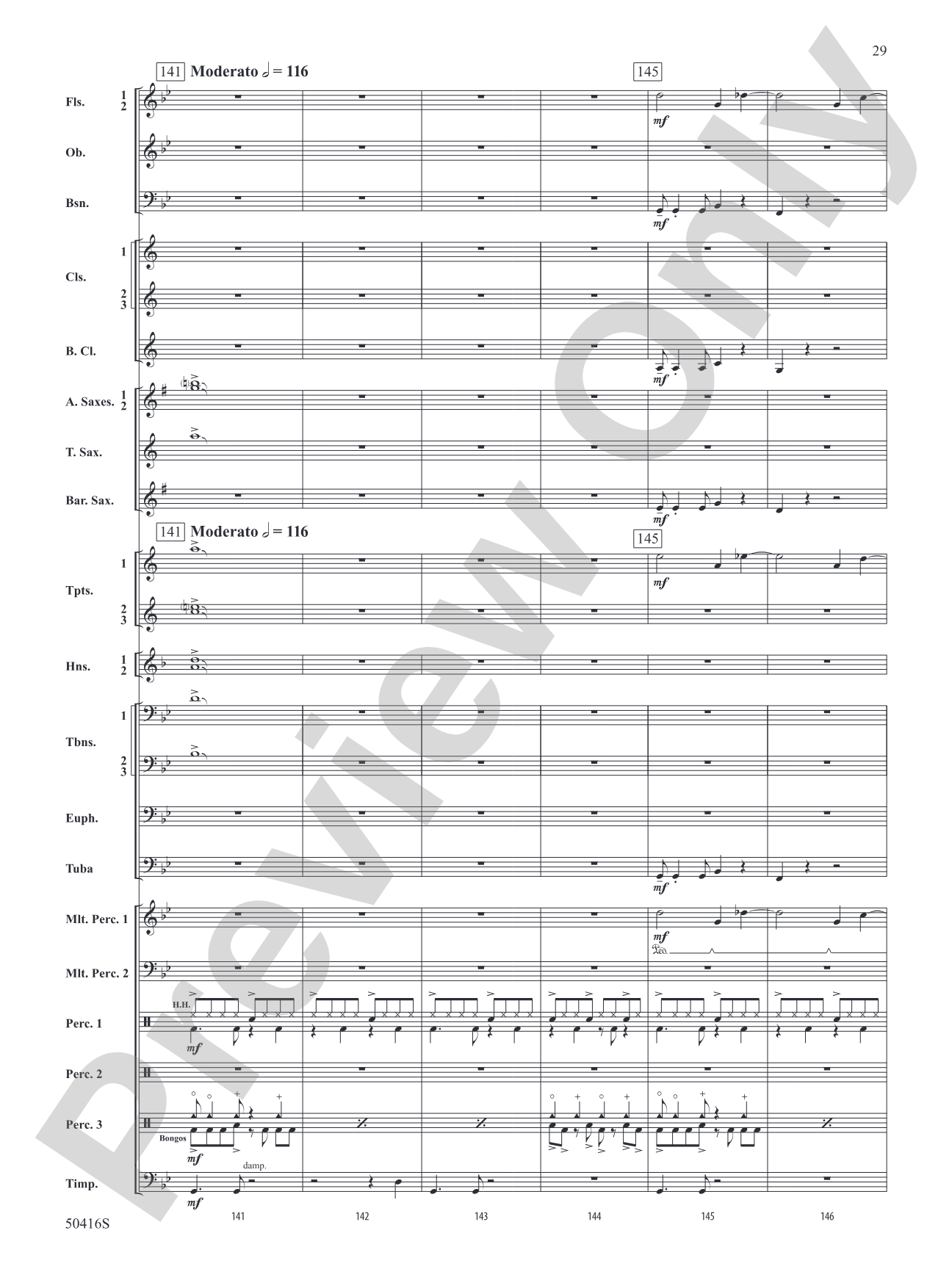 Heist: Concert Band Conductor Score & Parts