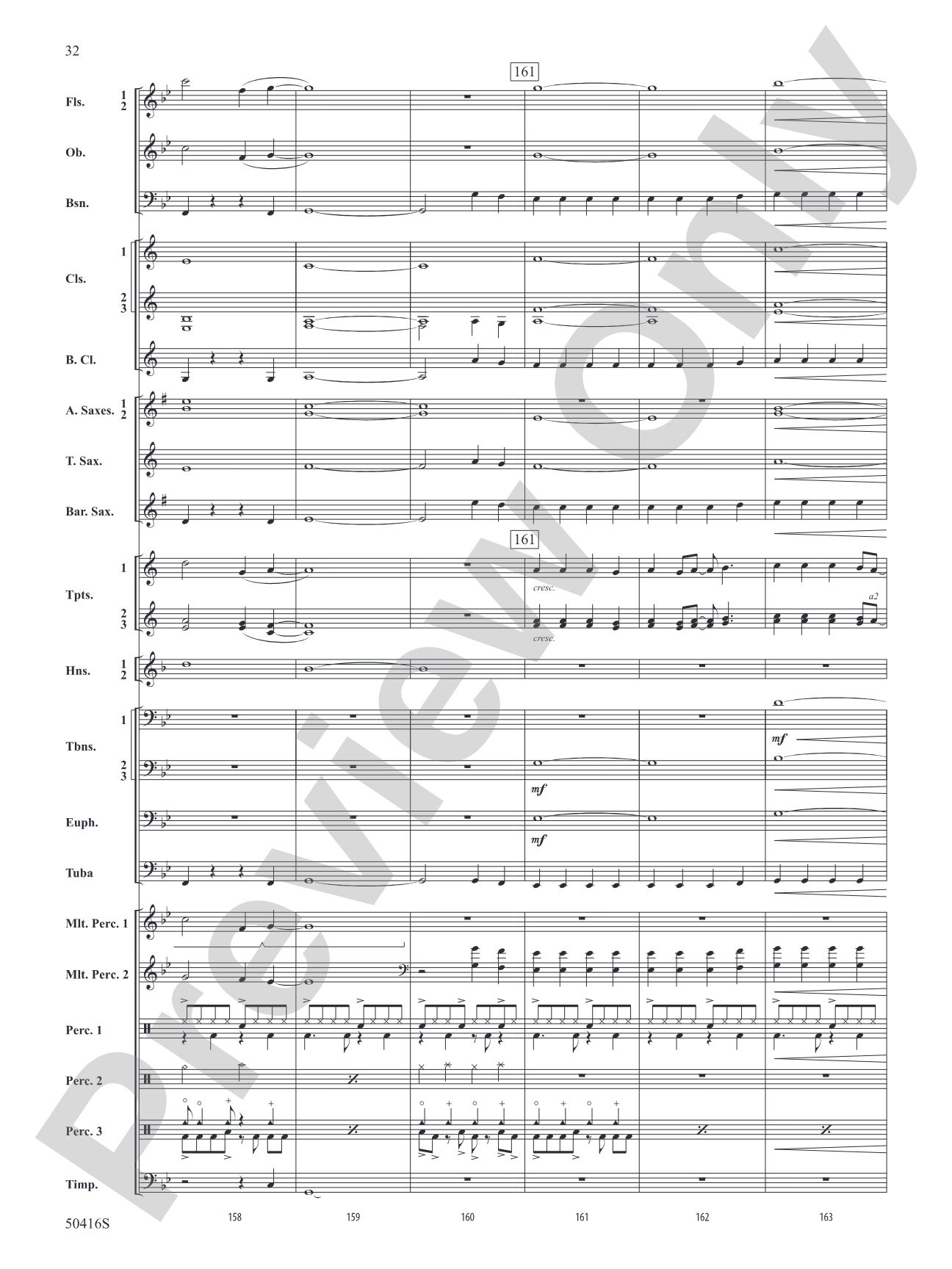 Heist: Concert Band Conductor Score & Parts