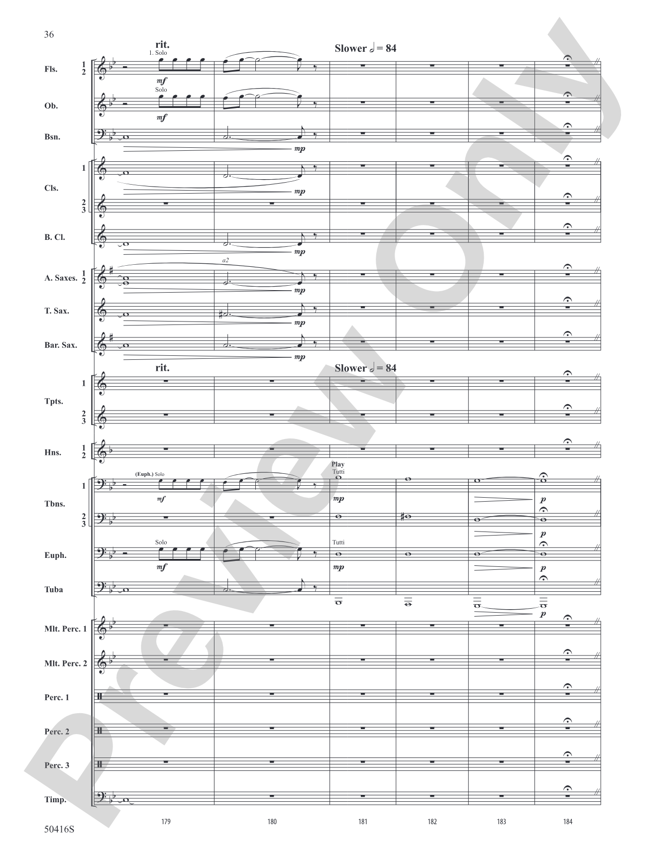 Heist: Concert Band Conductor Score & Parts