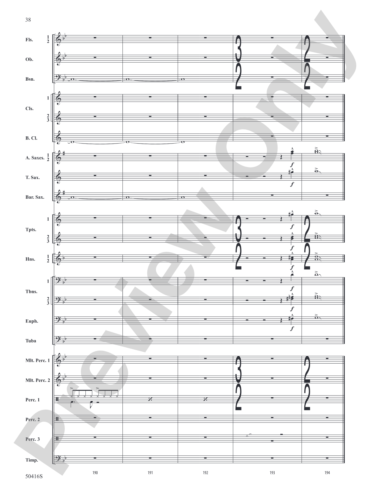 Heist: Concert Band Conductor Score & Parts