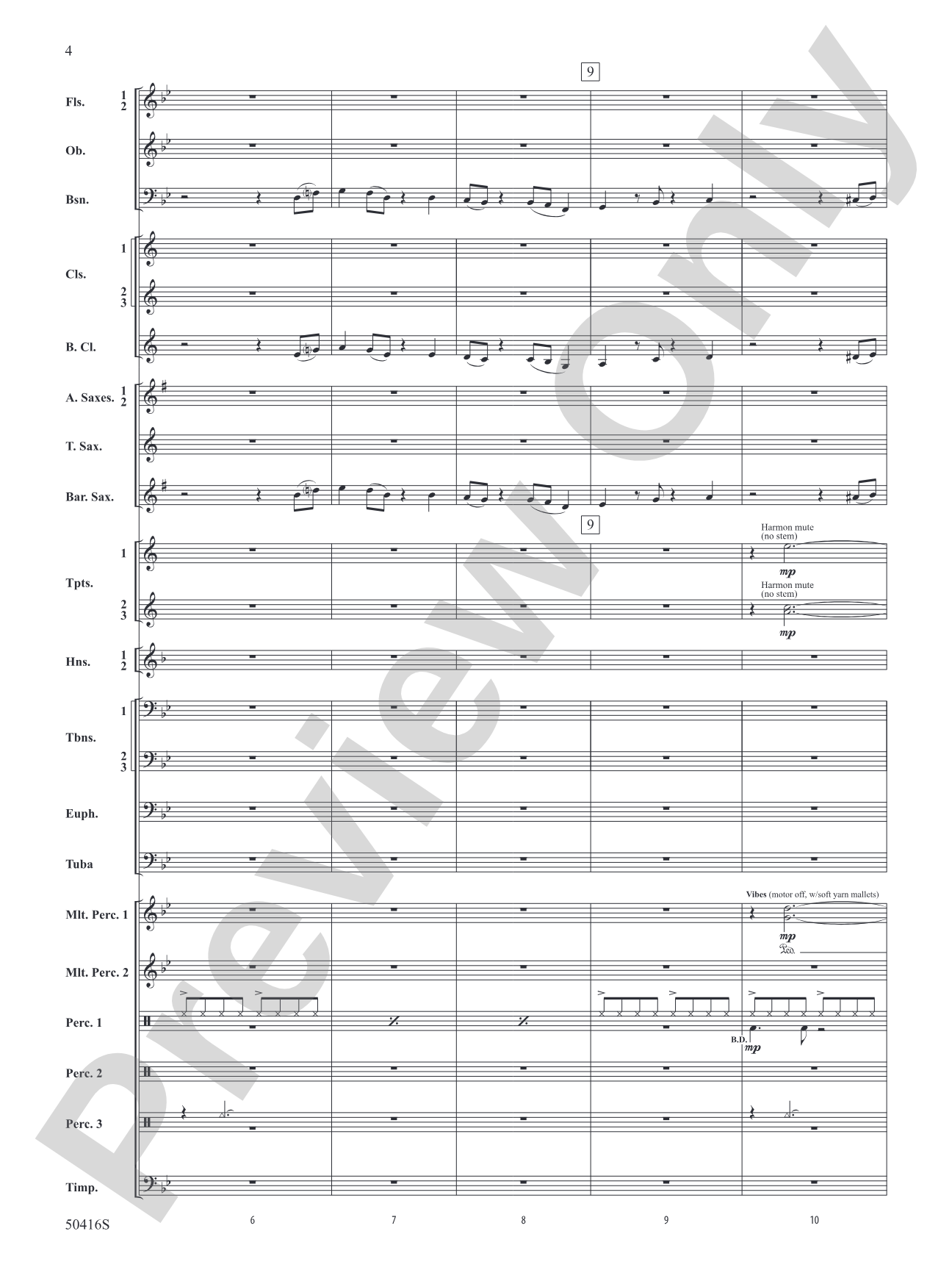 Heist: Concert Band Conductor Score & Parts