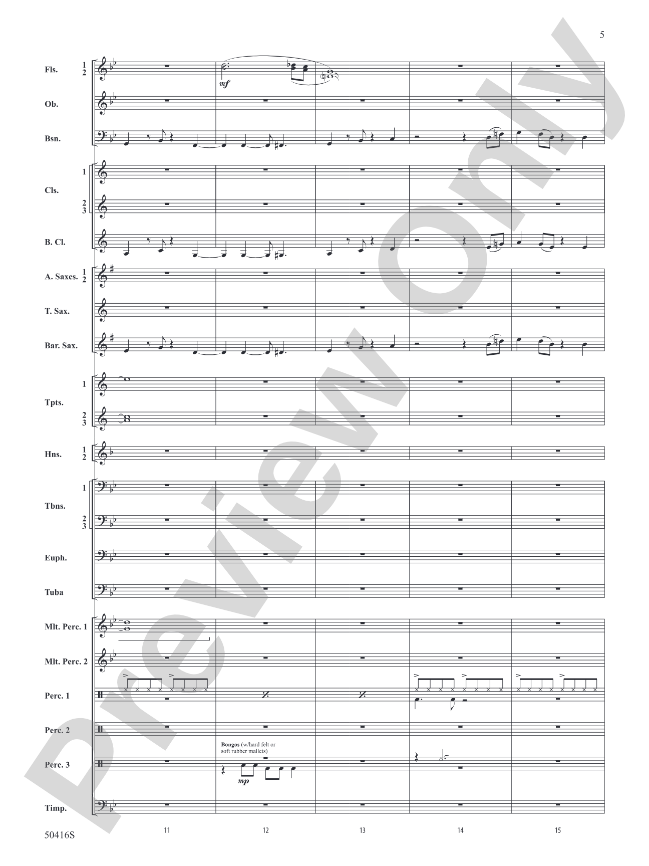 Heist: Concert Band Conductor Score & Parts