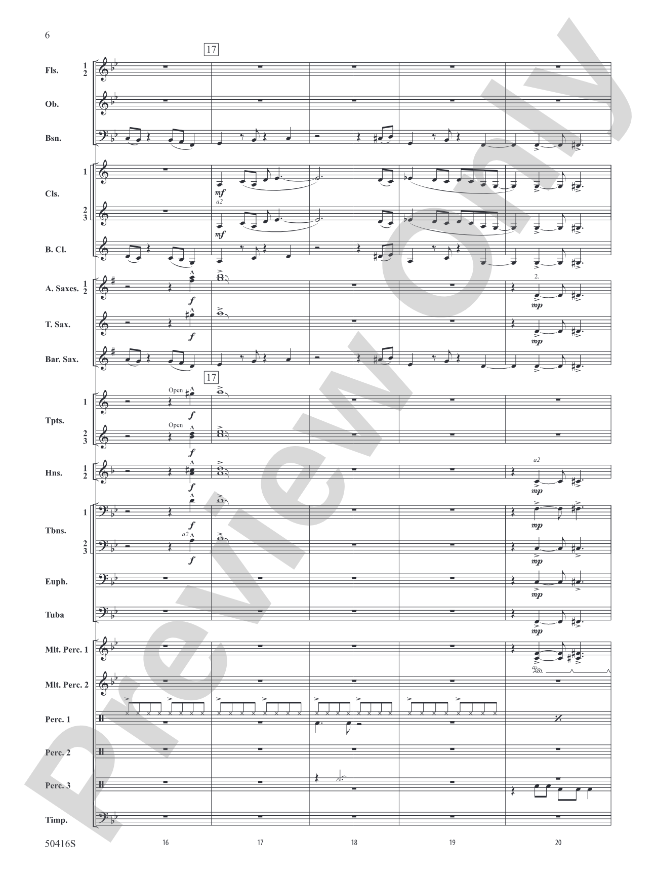 Heist: Concert Band Conductor Score & Parts