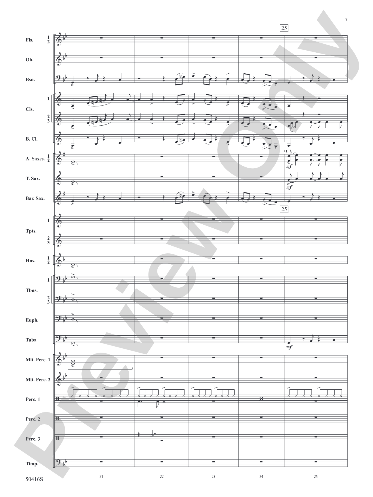 Heist: Concert Band Conductor Score & Parts