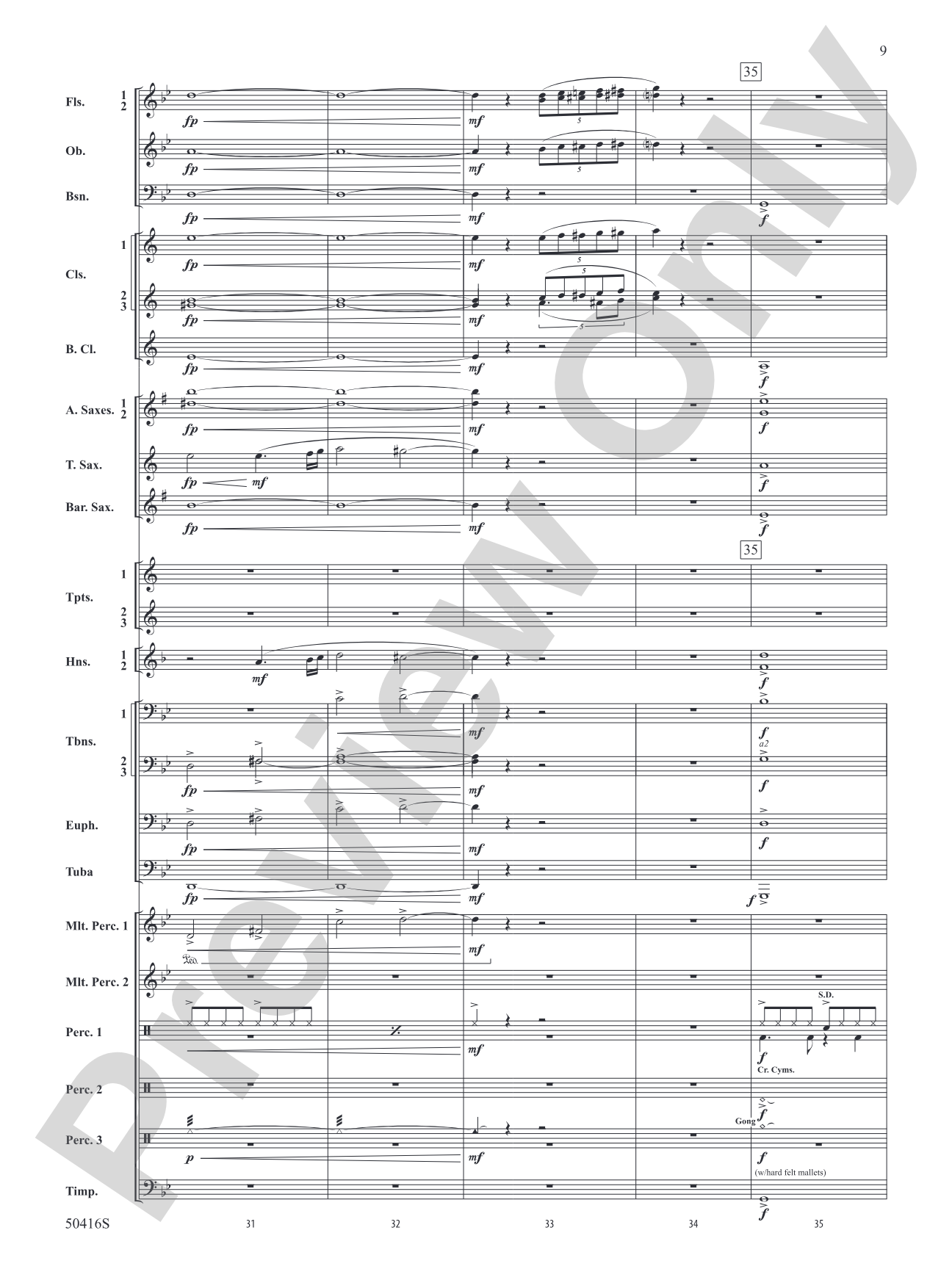 Heist: Concert Band Conductor Score & Parts