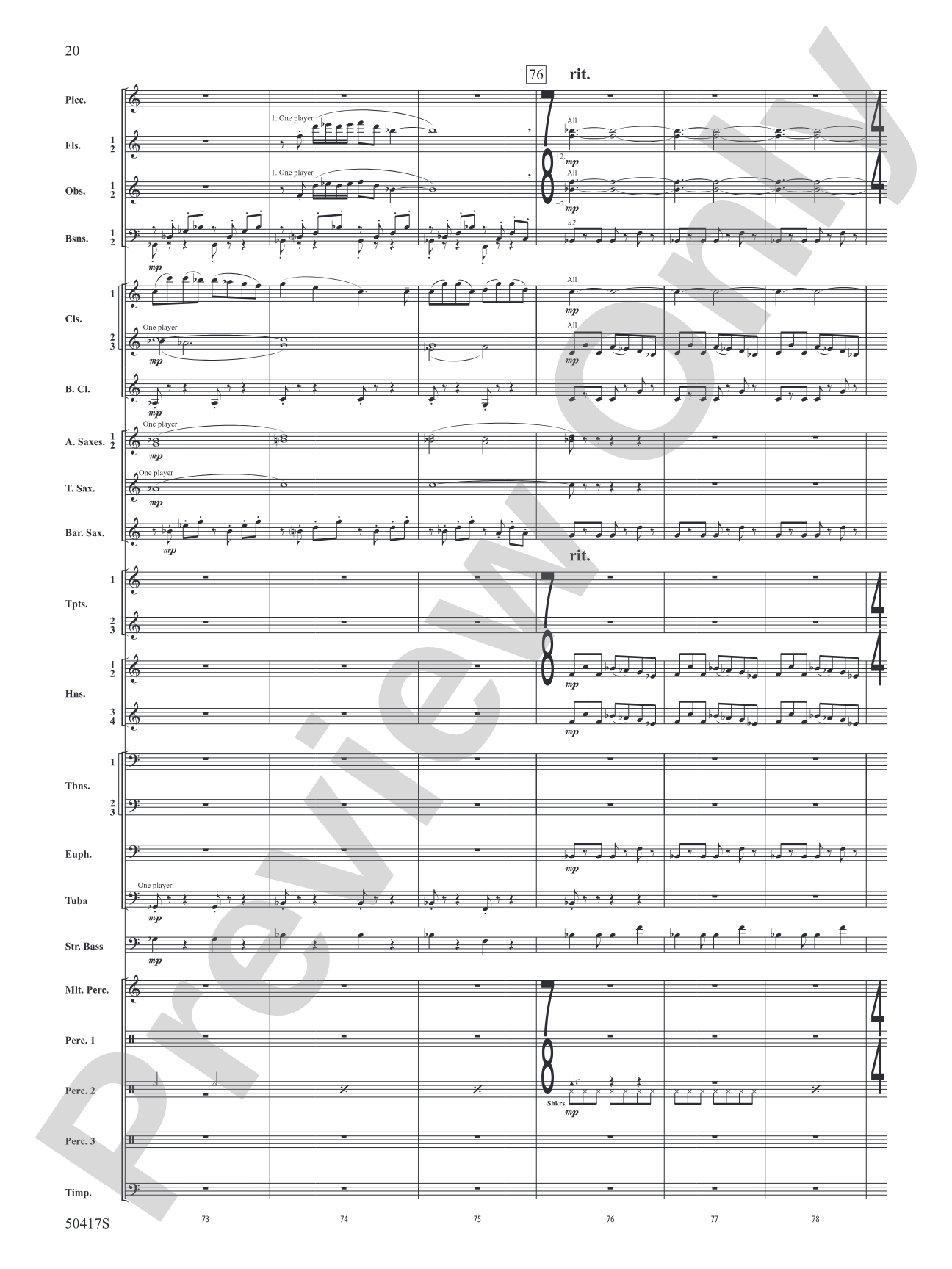 Images of the Sonrise: Concert Band Conductor Score & Parts