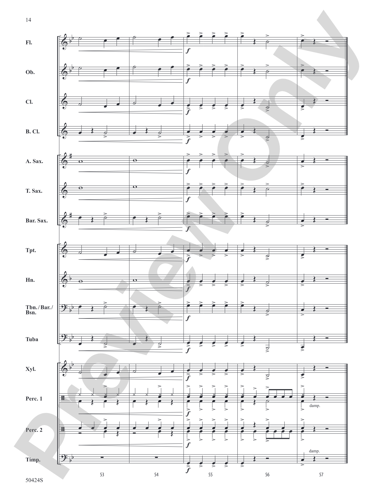 The Renegade: Concert Band Conductor Score & Parts