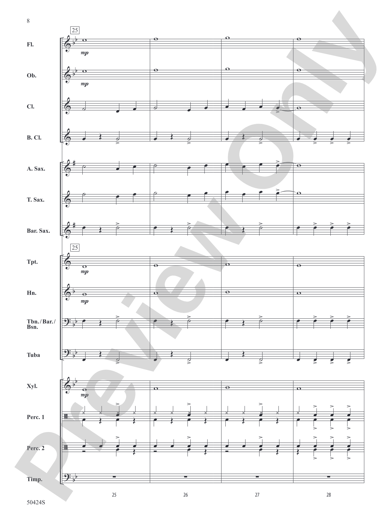 The Renegade: Concert Band Conductor Score & Parts
