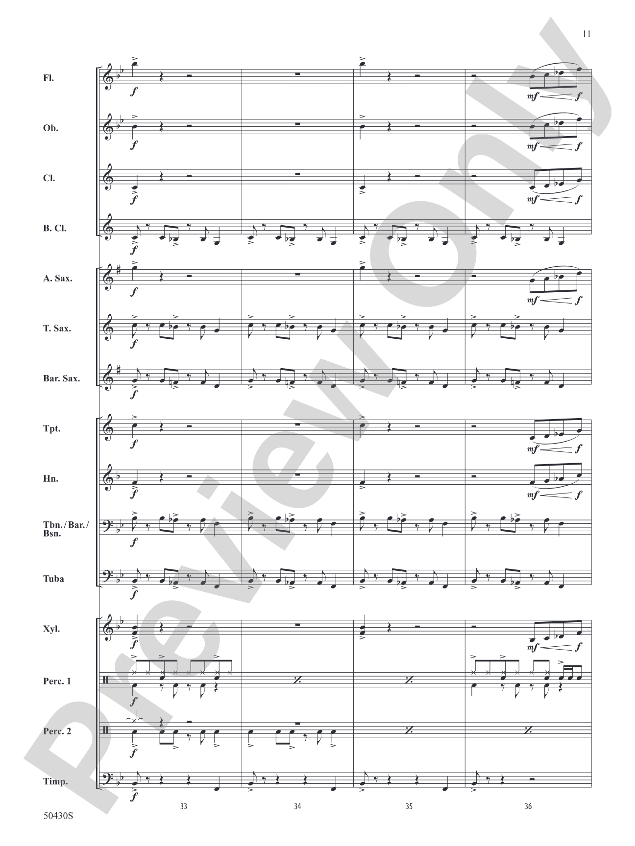 New Voyage: Concert Band Conductor Score & Parts