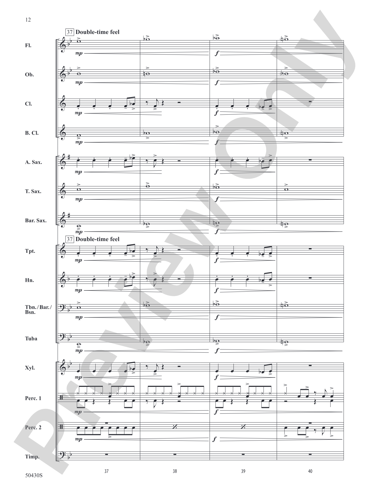 New Voyage: Concert Band Conductor Score & Parts