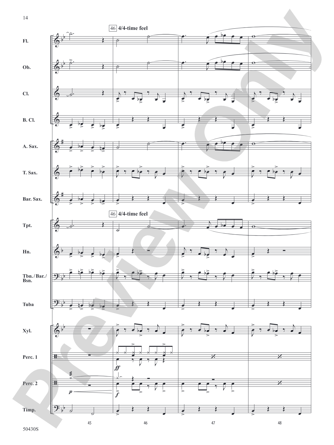 New Voyage: Concert Band Conductor Score & Parts