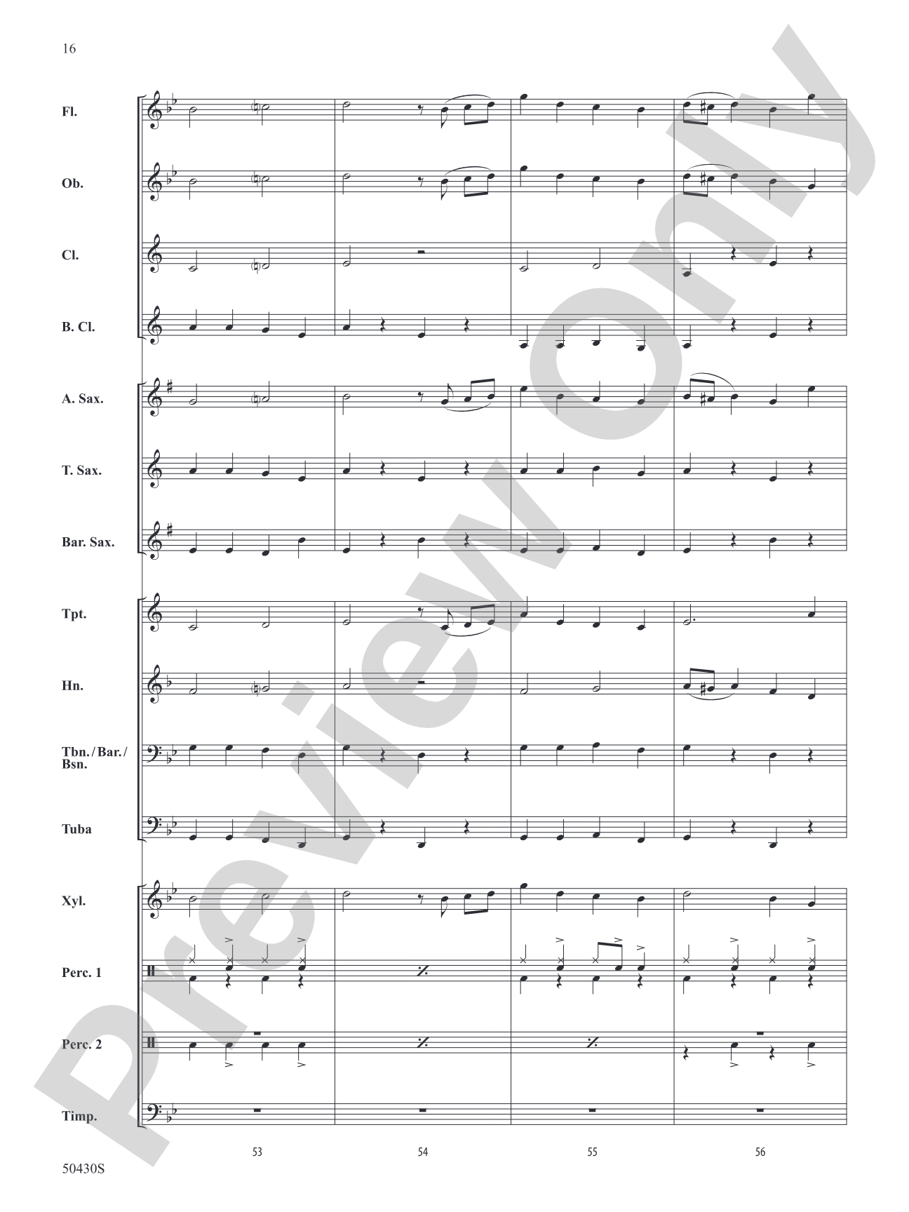 New Voyage: Concert Band Conductor Score & Parts
