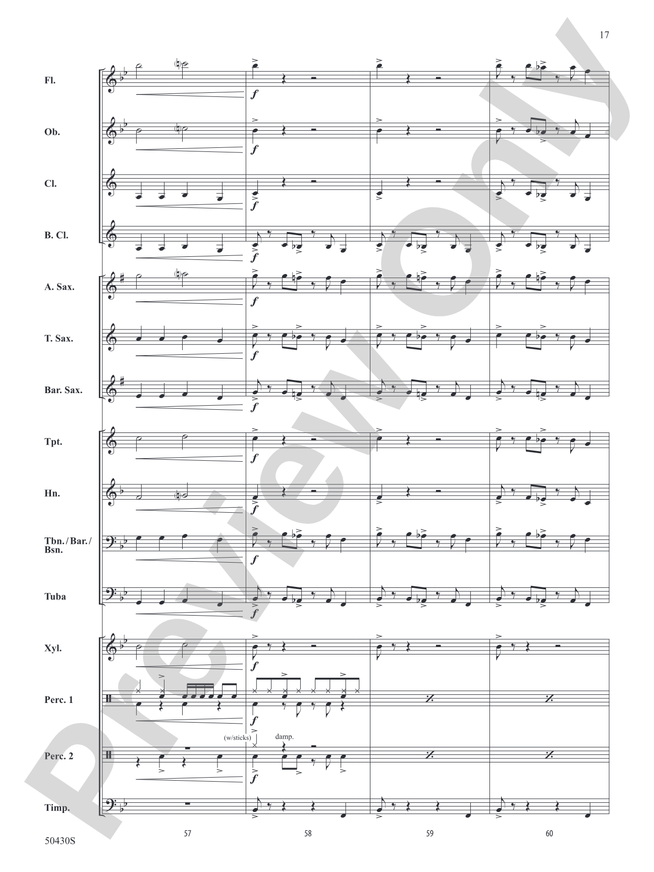 New Voyage: Concert Band Conductor Score & Parts