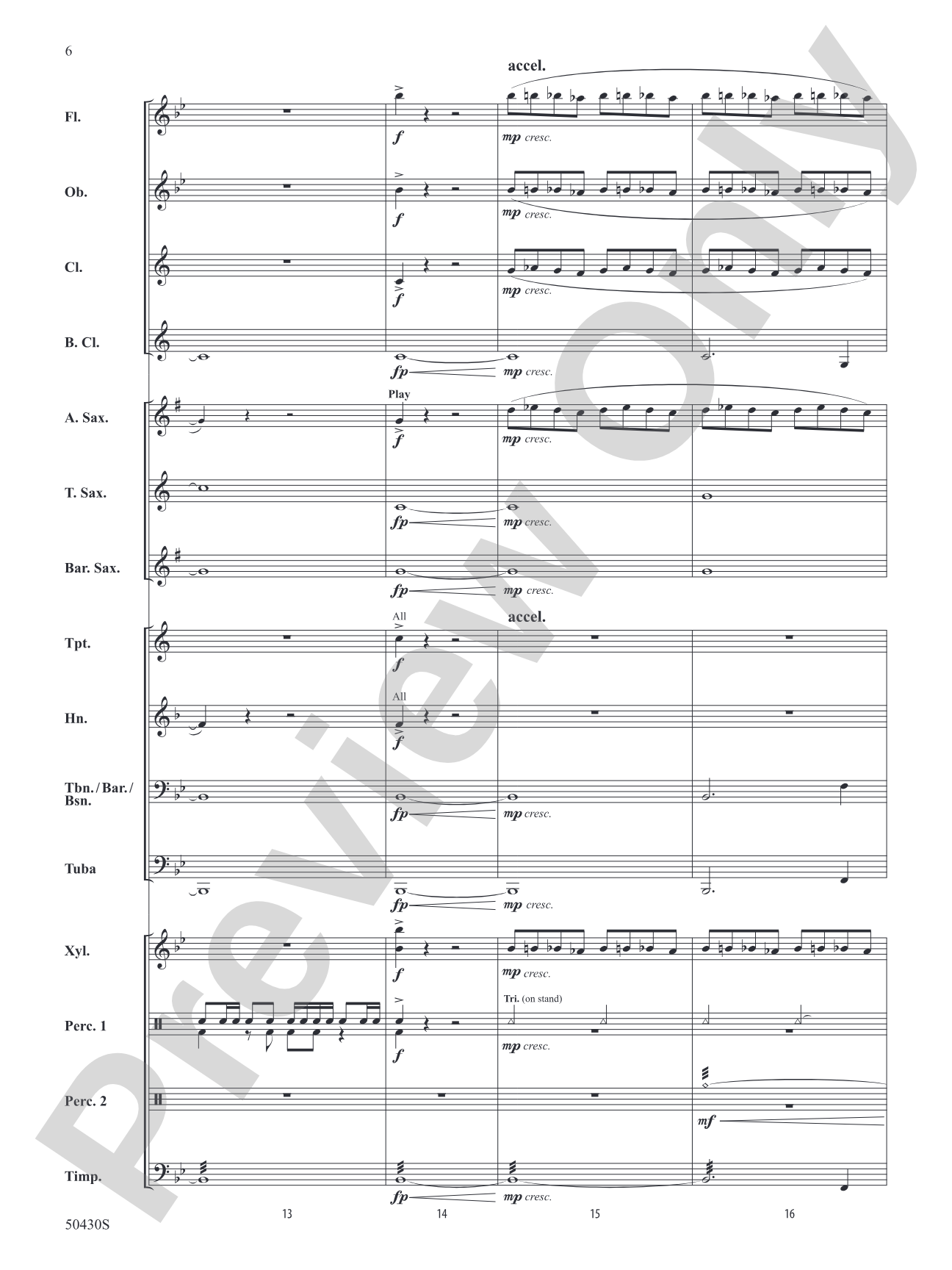 New Voyage: Concert Band Conductor Score & Parts