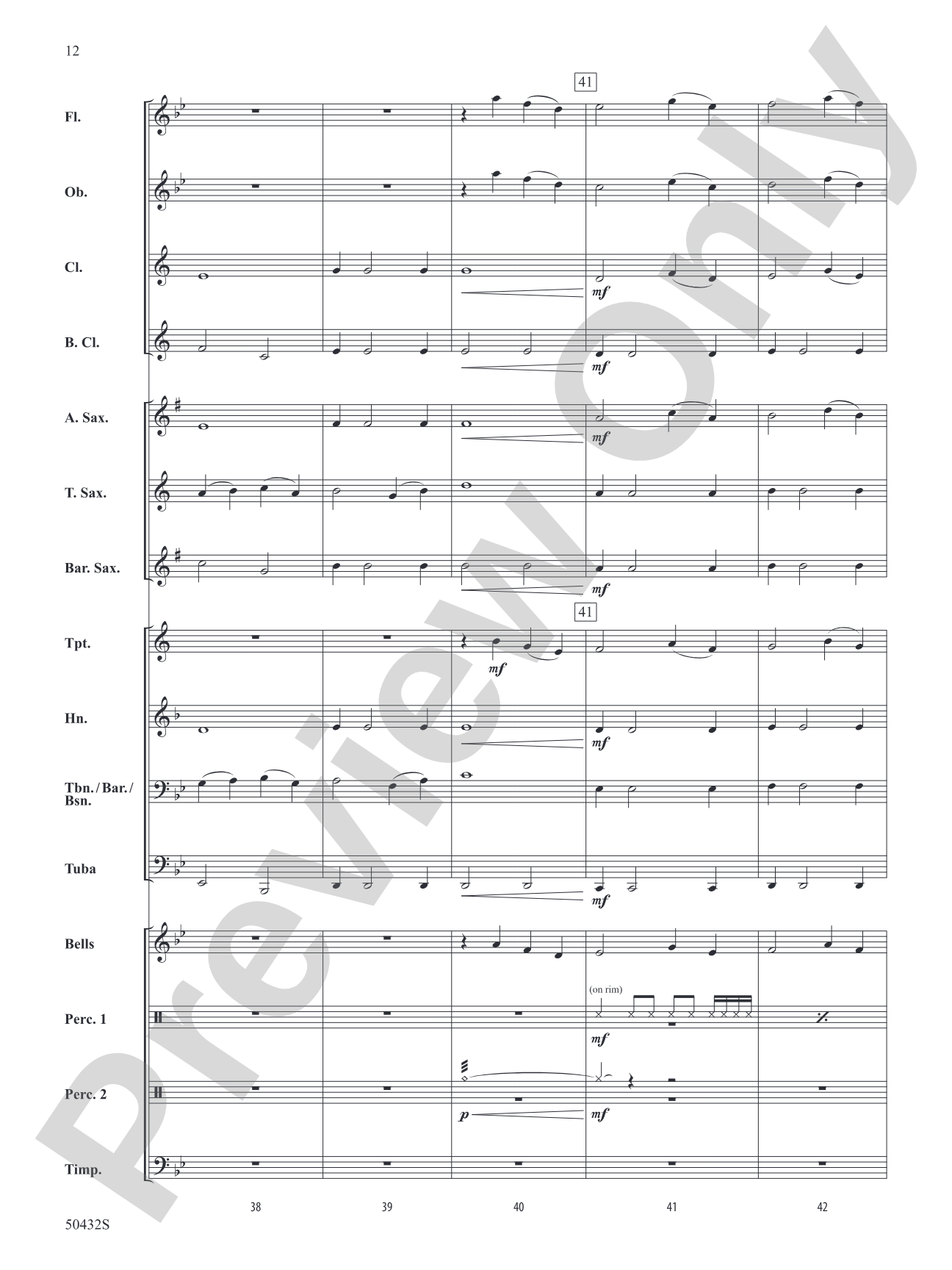 Heartfelt Gratitude: Concert Band Conductor Score & Parts