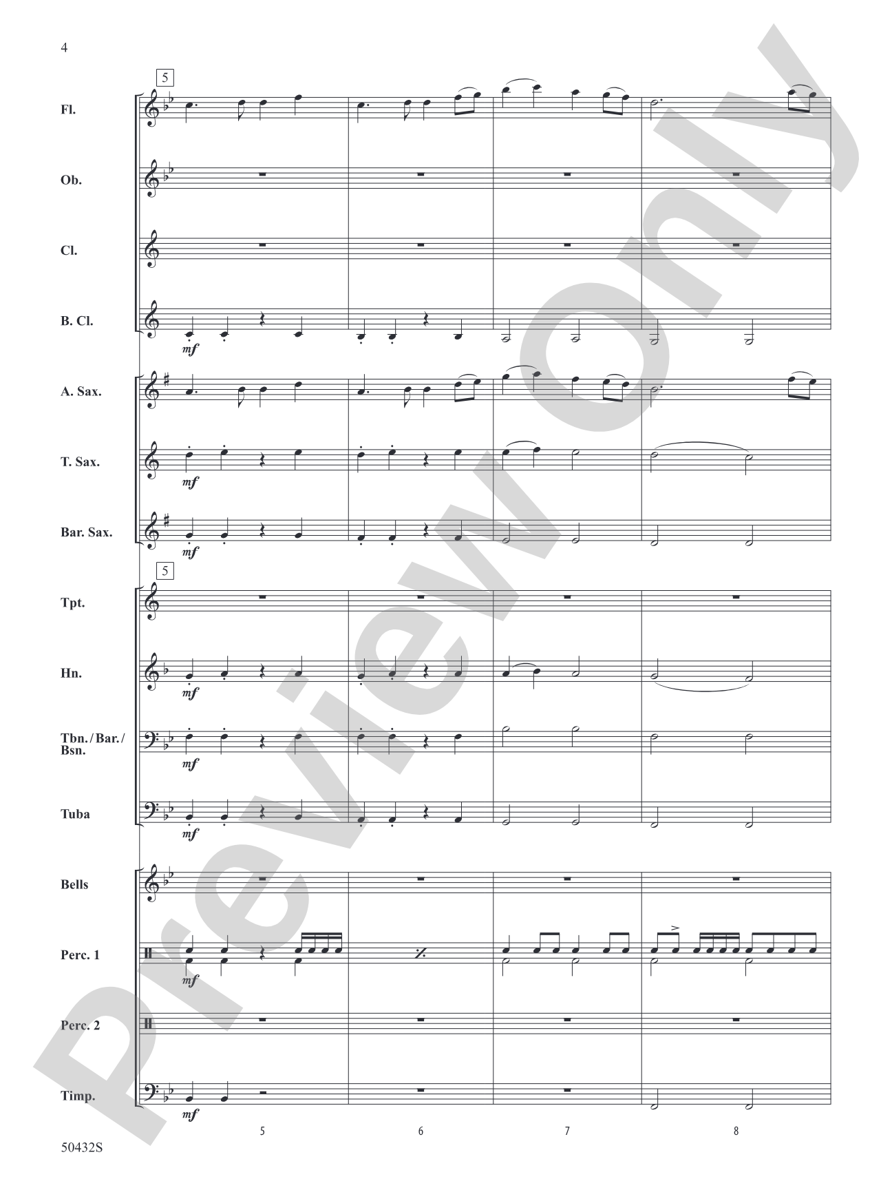 Heartfelt Gratitude: Concert Band Conductor Score & Parts