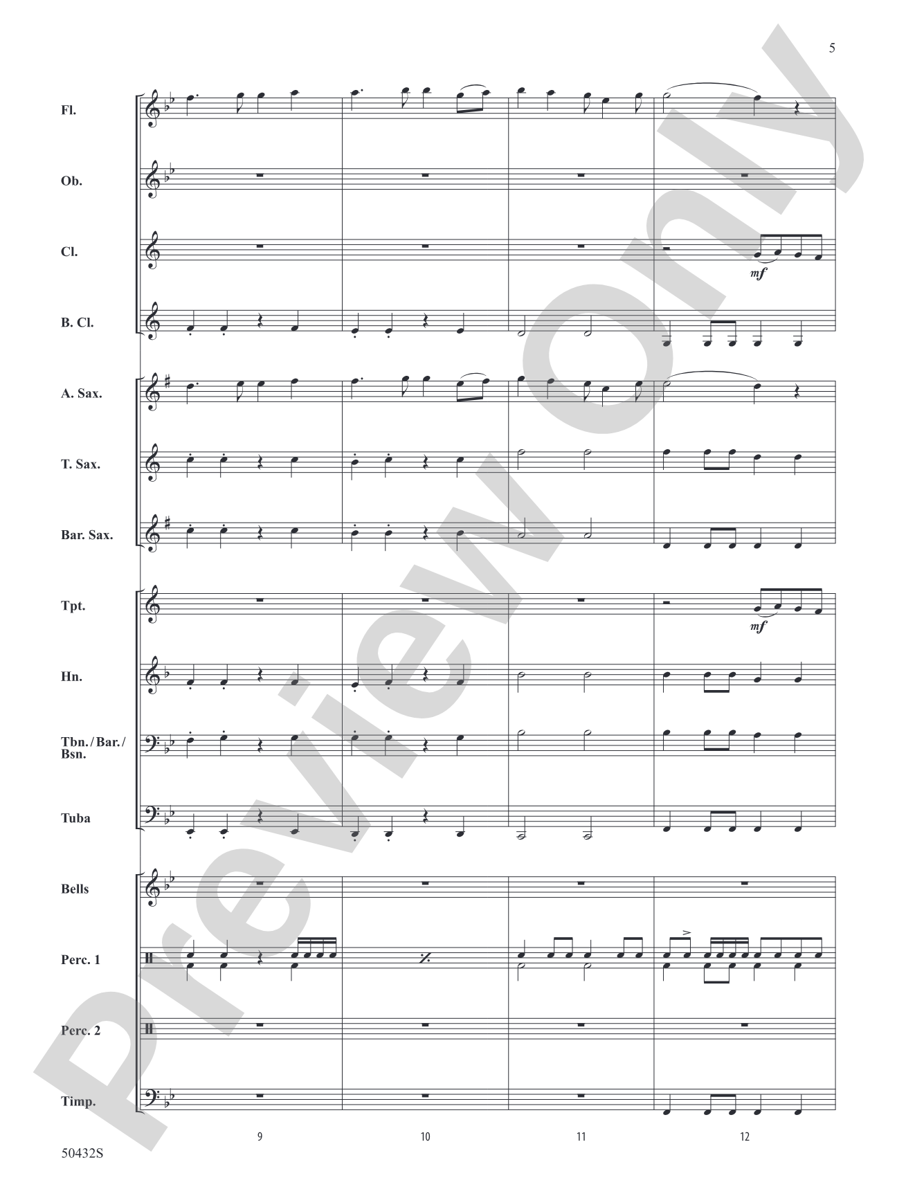 Heartfelt Gratitude: Concert Band Conductor Score & Parts