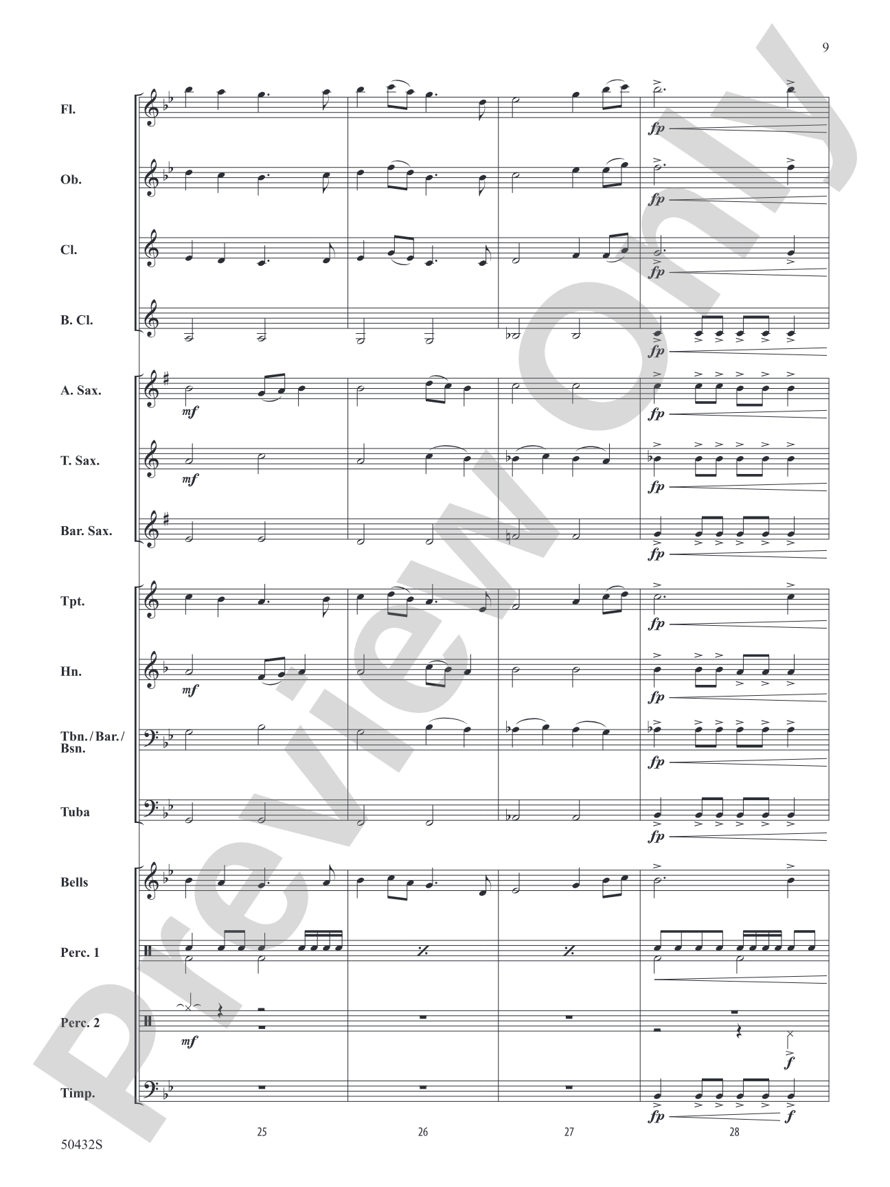 Heartfelt Gratitude: Concert Band Conductor Score & Parts