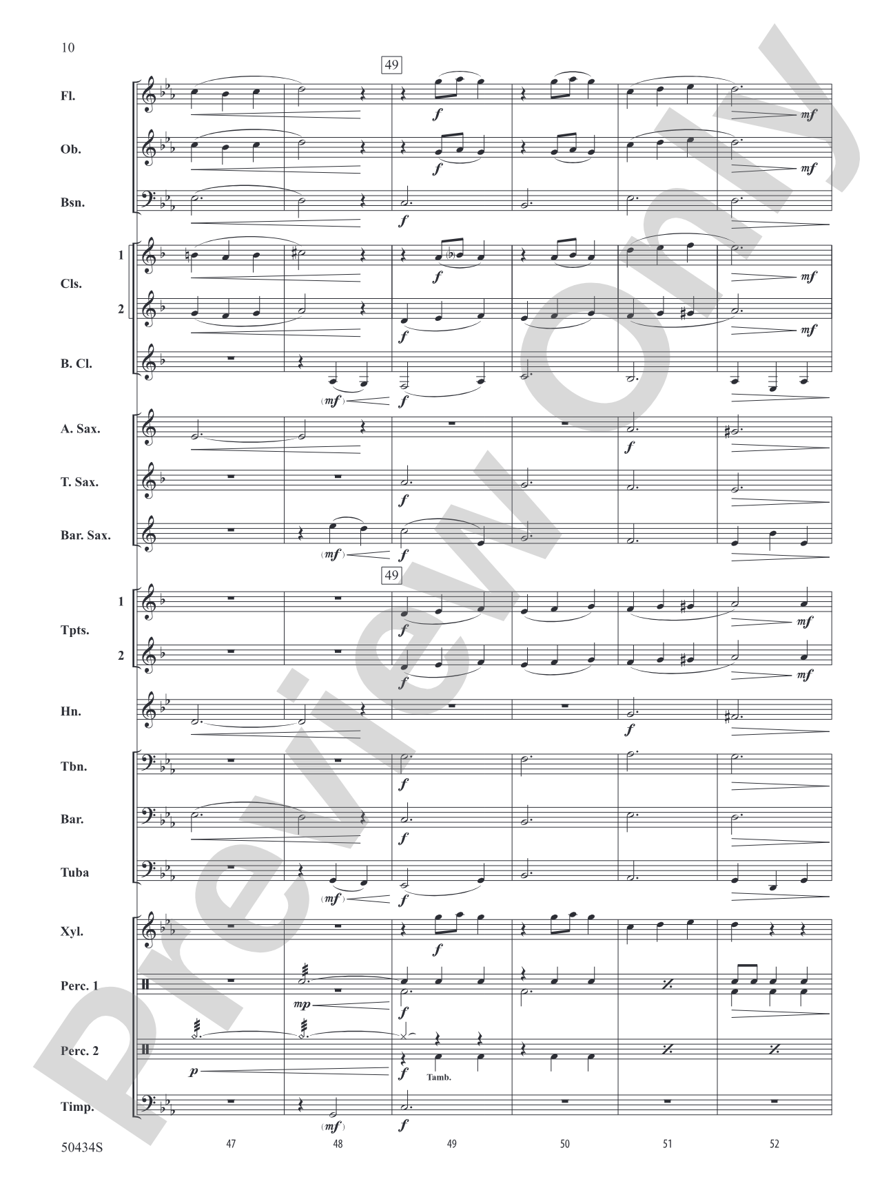 Noche de Brujas: Concert Band Conductor Score & Parts