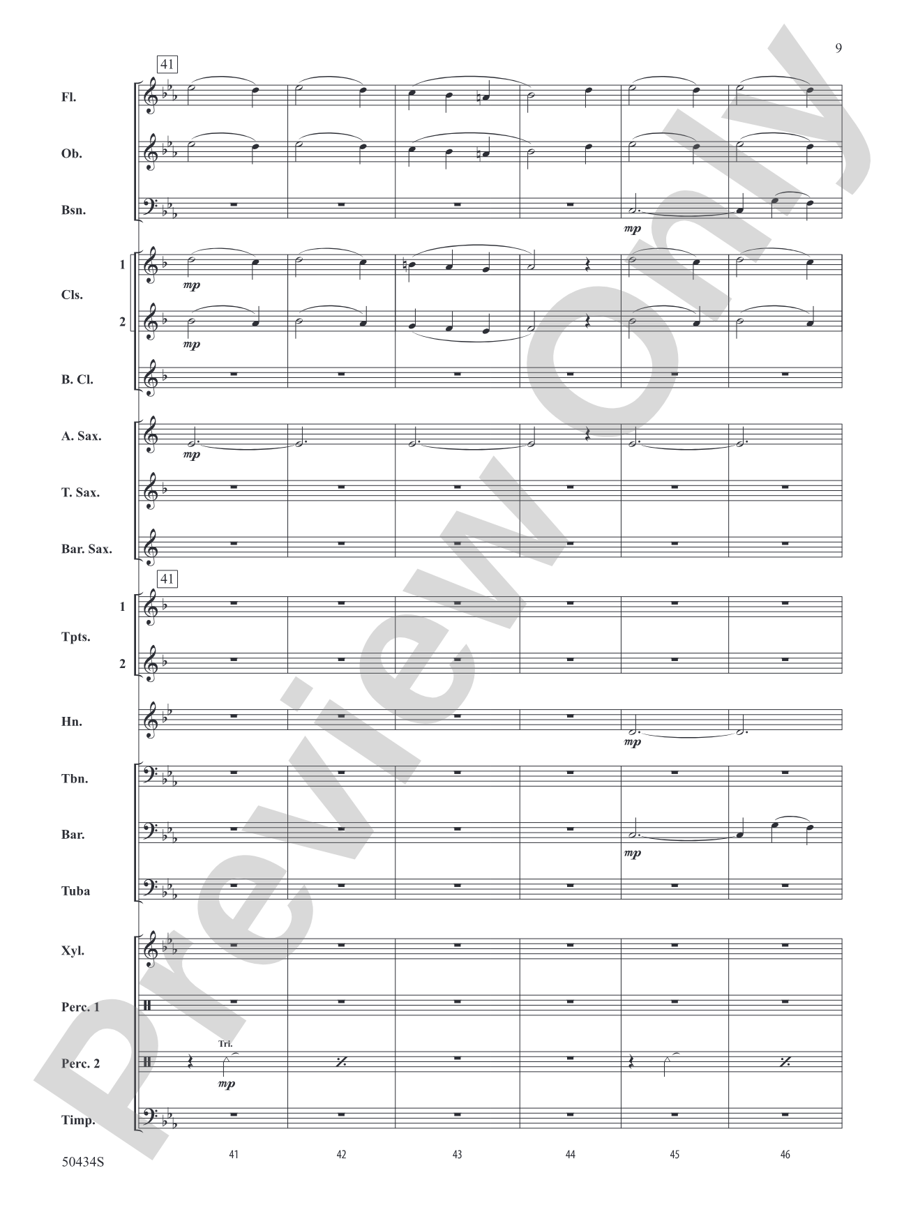 Noche de Brujas: Concert Band Conductor Score & Parts