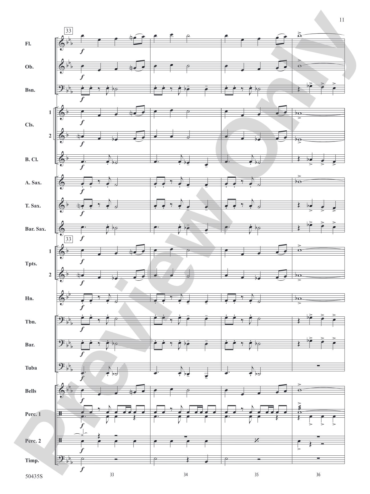 Vivacity: Concert Band Conductor Score & Parts