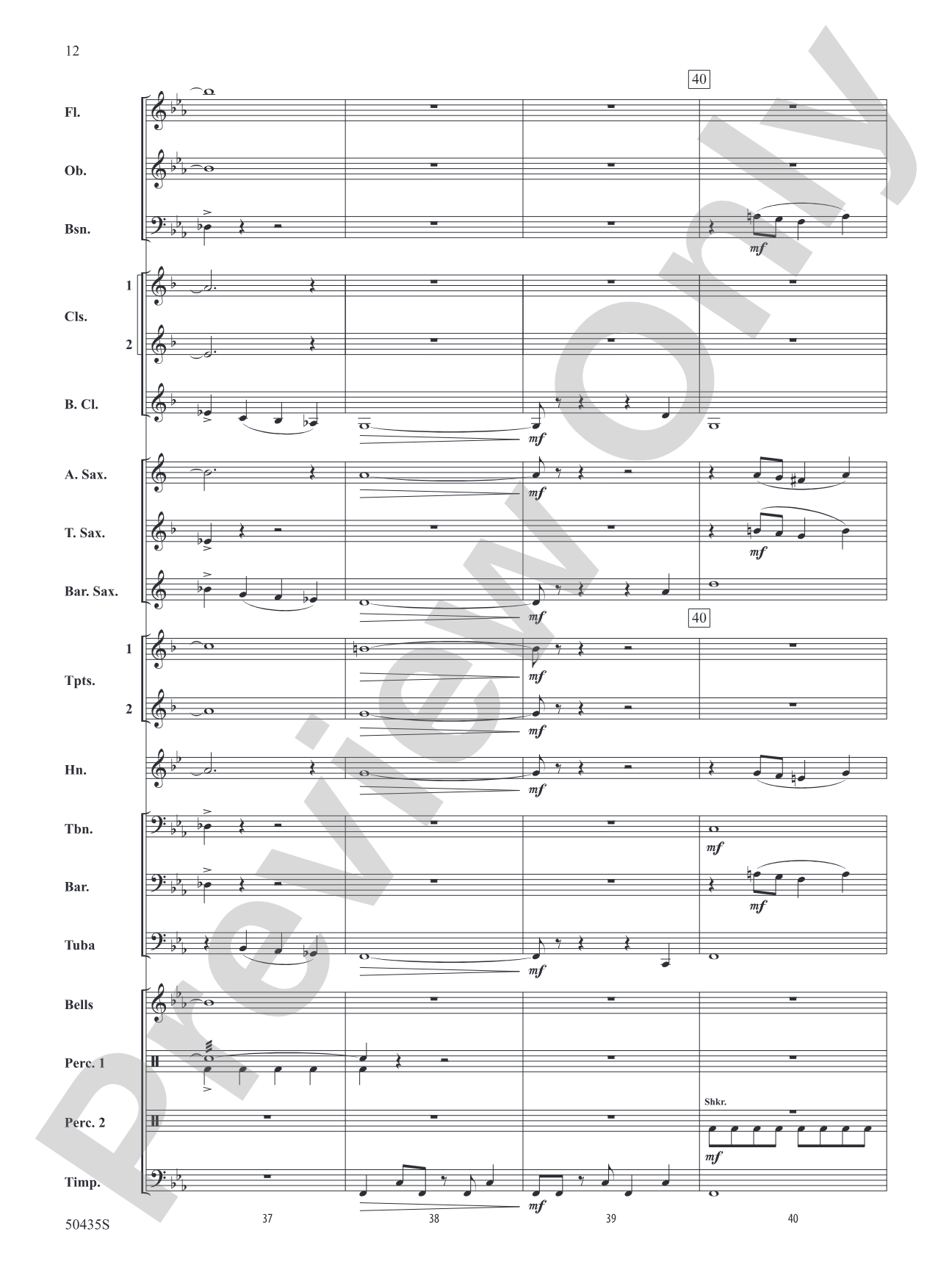 Vivacity: Concert Band Conductor Score & Parts