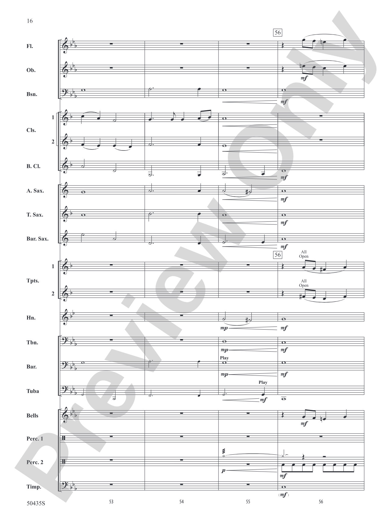 Vivacity: Concert Band Conductor Score & Parts