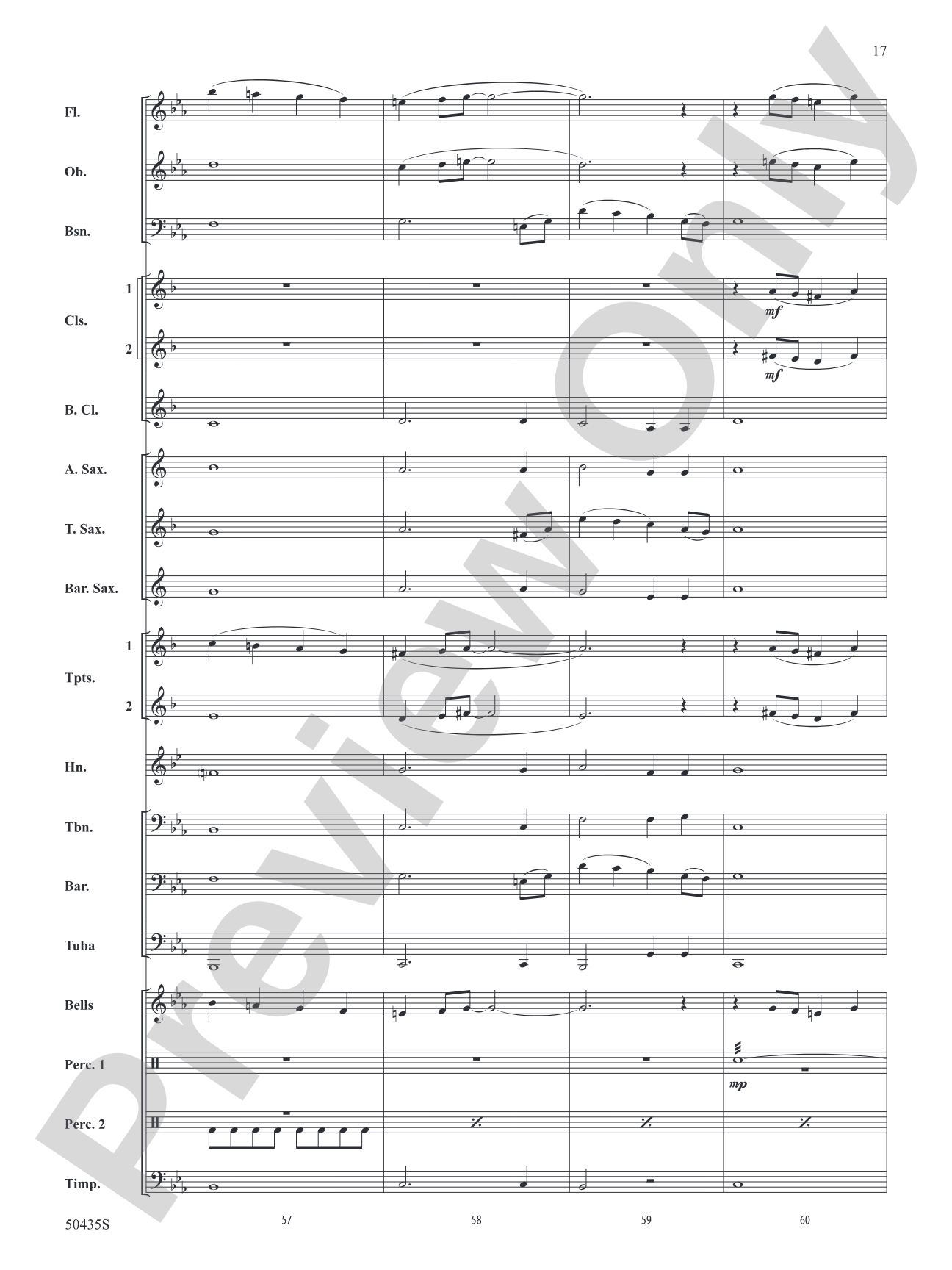 Vivacity: Concert Band Conductor Score & Parts
