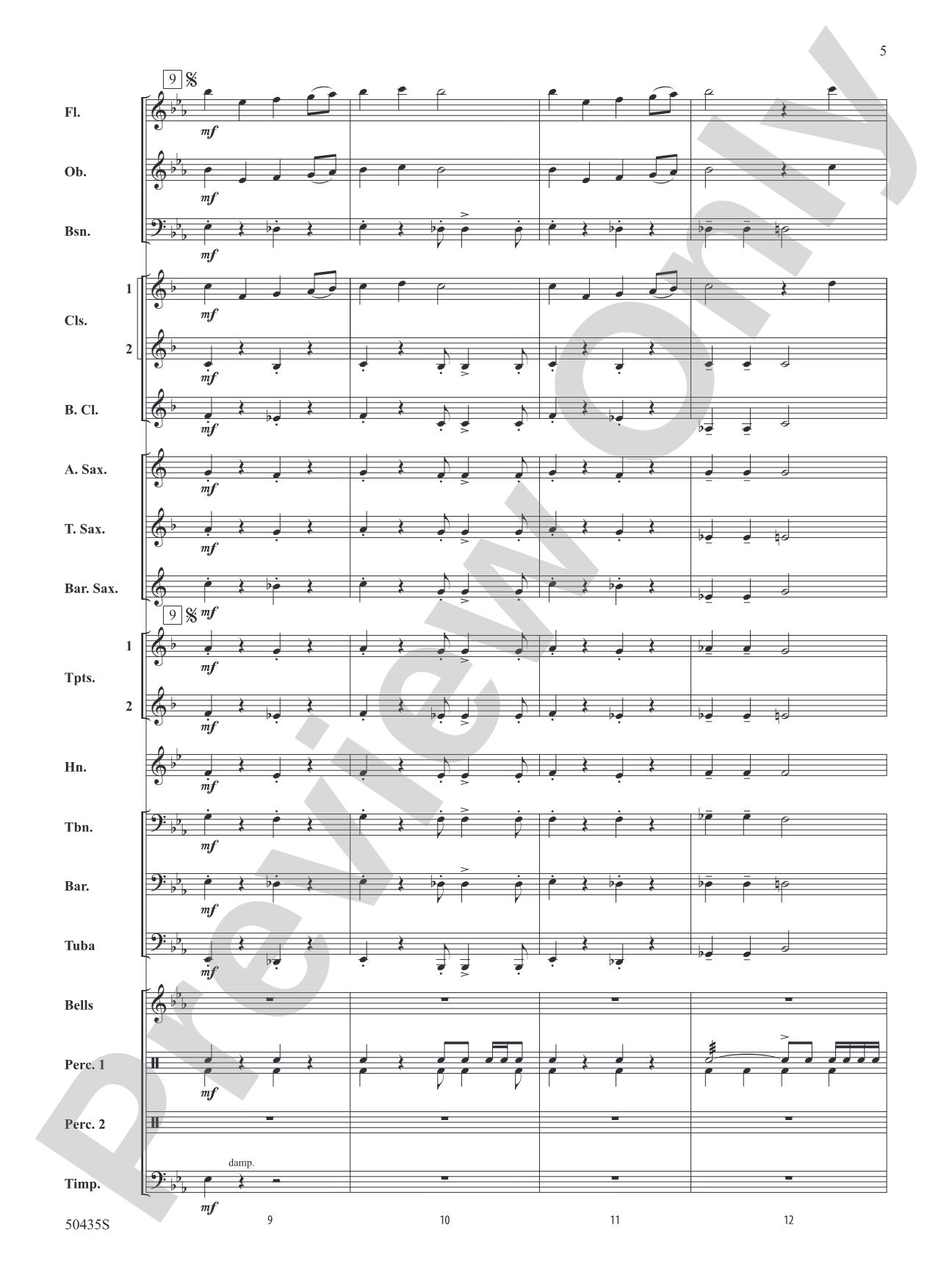 Vivacity: Concert Band Conductor Score & Parts