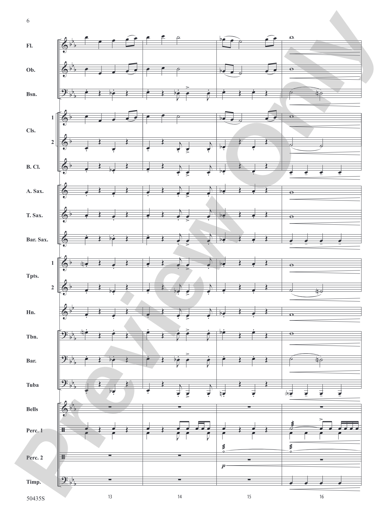 Vivacity: Concert Band Conductor Score & Parts