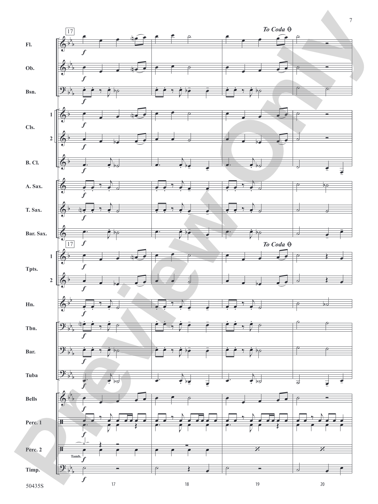 Vivacity: Concert Band Conductor Score & Parts