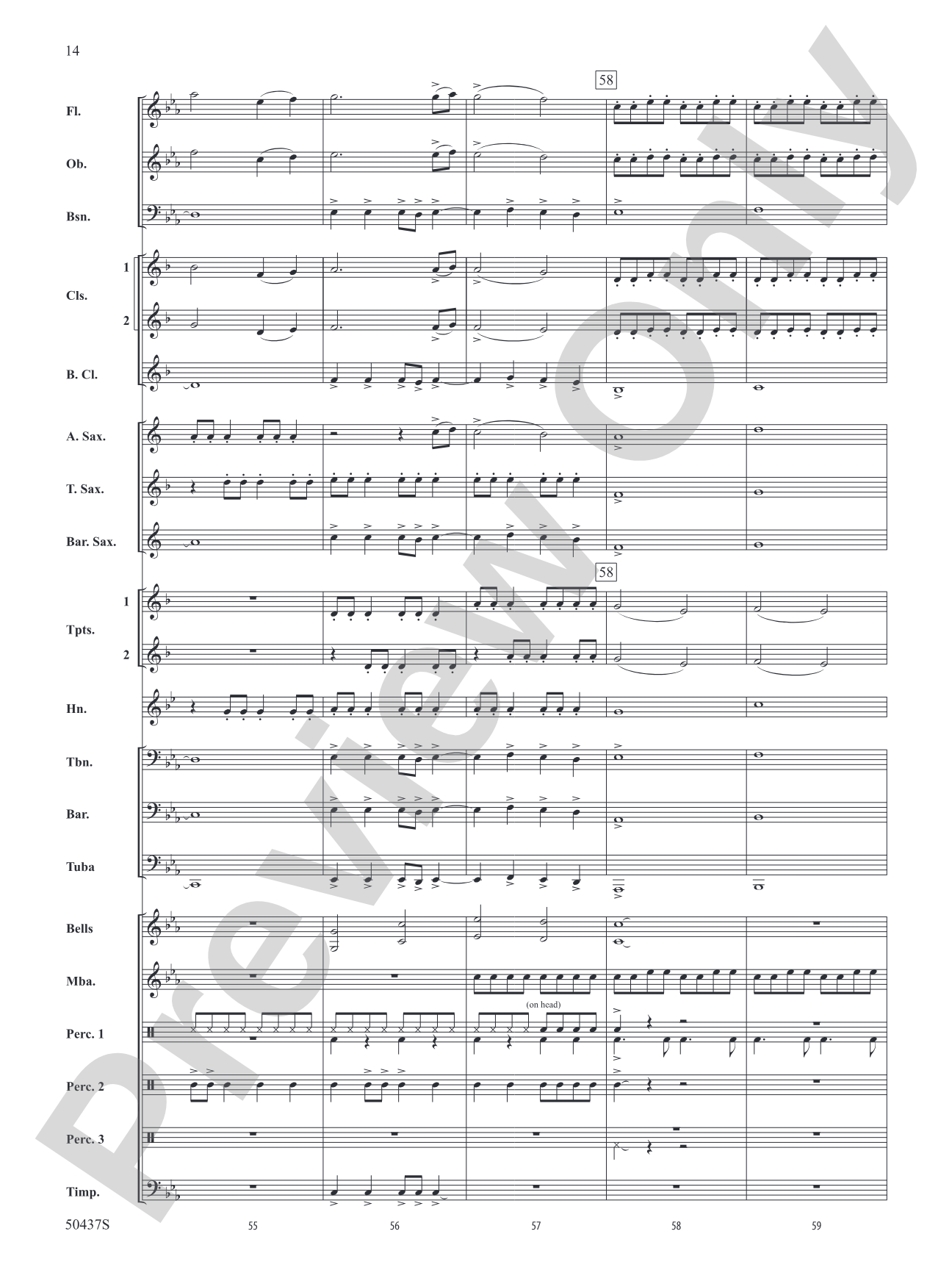 Relentless Pursuit: Concert Band Conductor Score & Parts